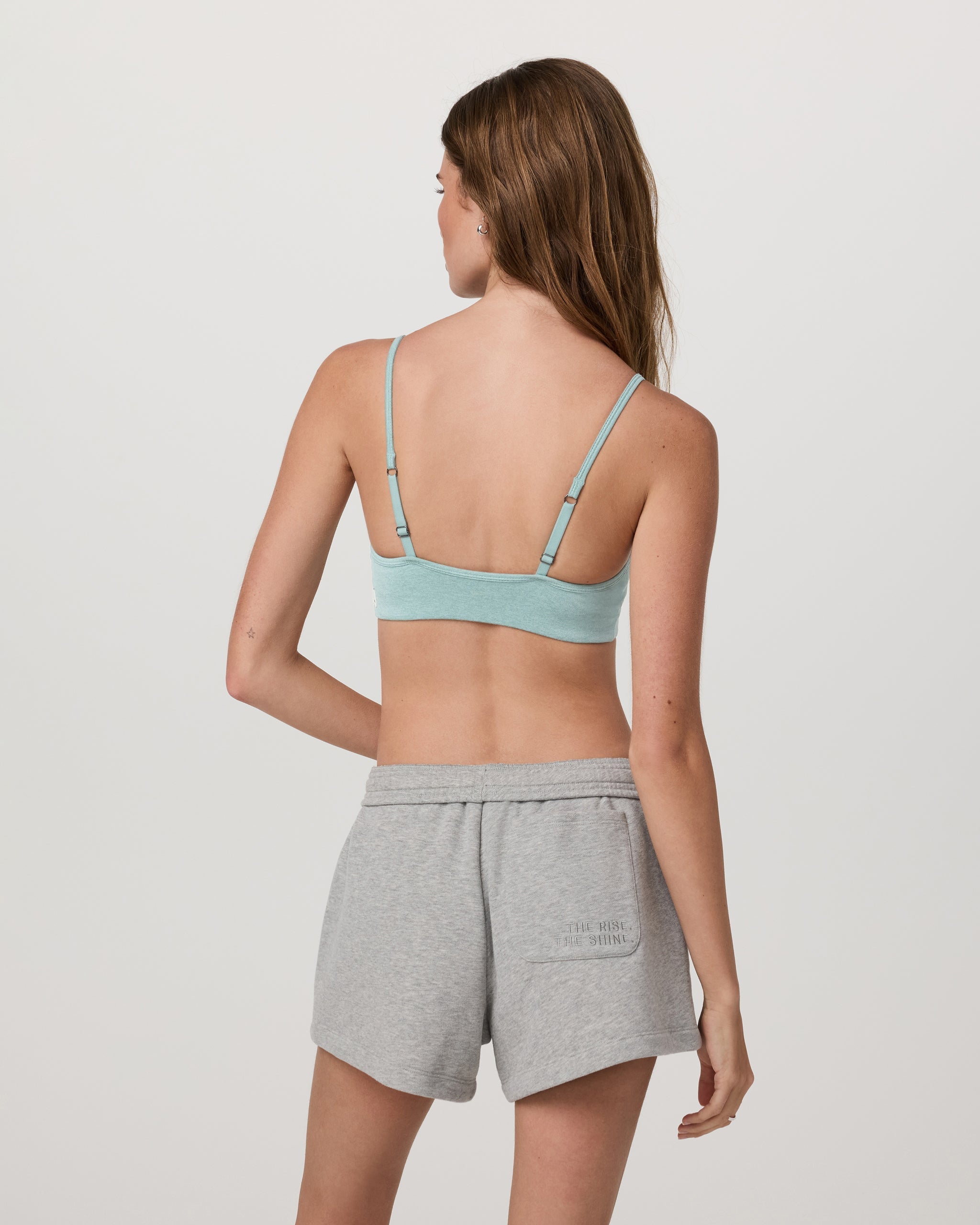 Halo Essential Bra | Sea Spray Heather