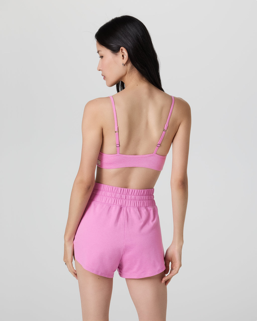 Halo Essential Bra | Azalea Pink Heather