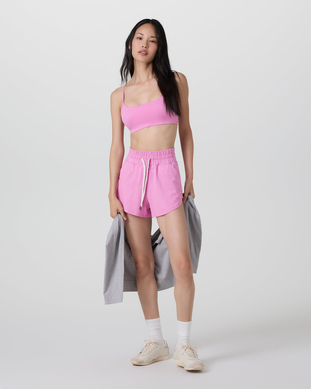Halo Essential Bra | Azalea Pink Heather