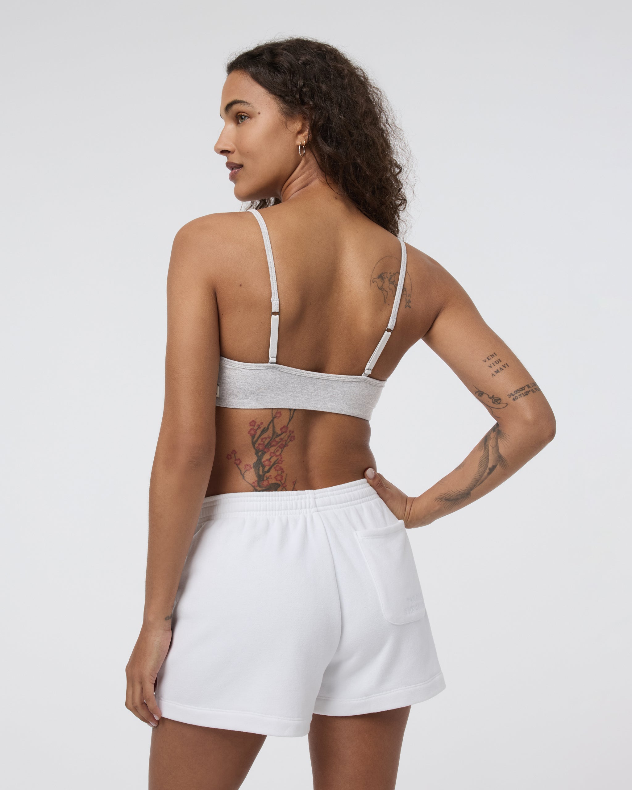 Halo Essential Bra | Pale Grey Heather