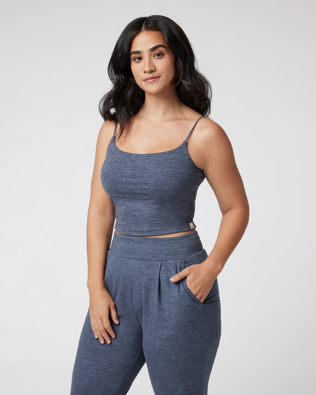 Lux Cami | Azure Heather