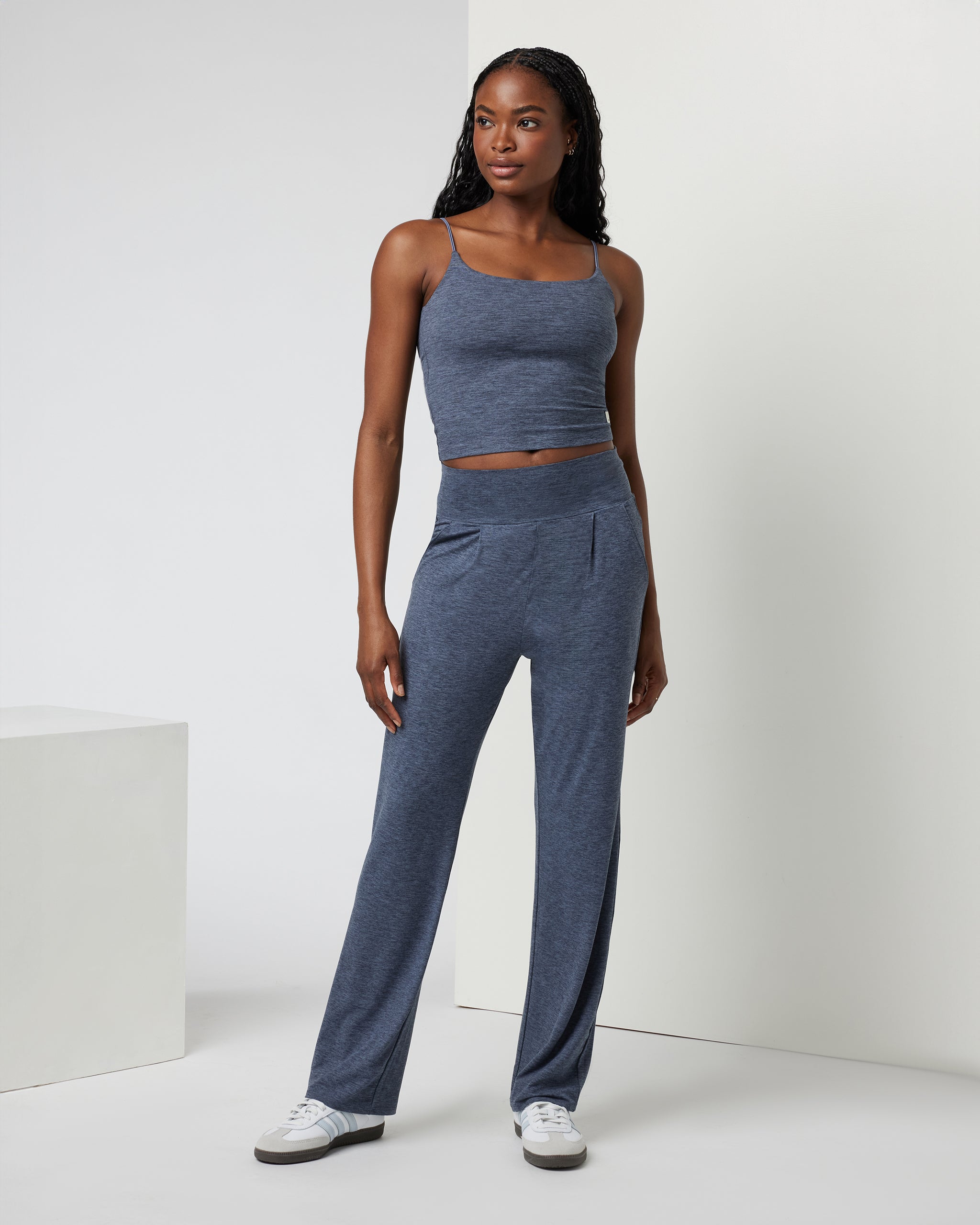 Lux Cami | Azure Heather