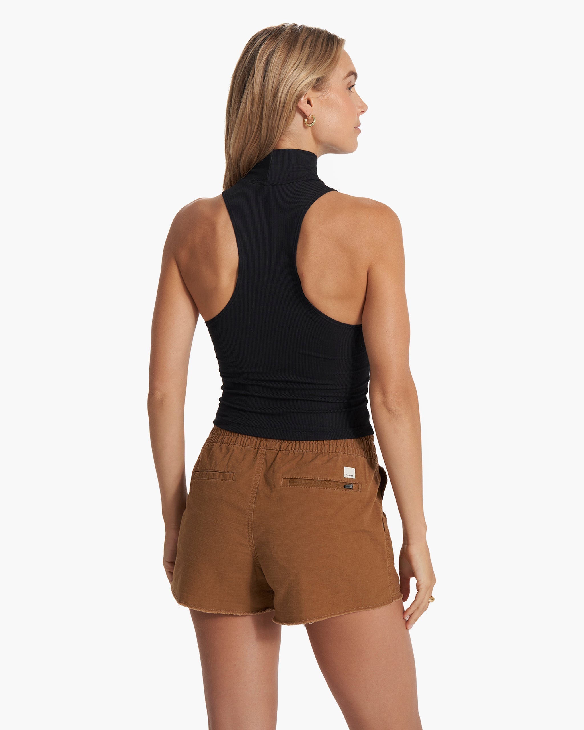 Cove Funnel Neck Tank | Black