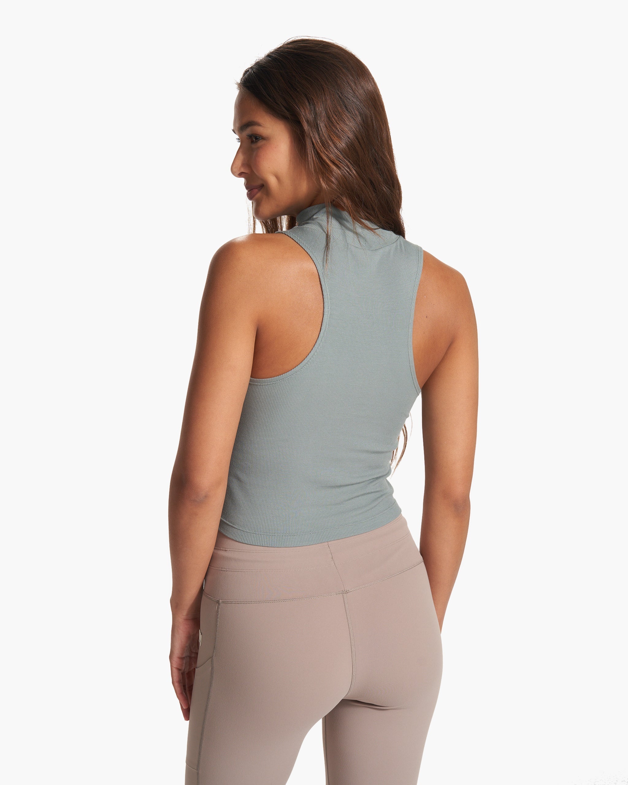 Cove Funnel Neck Tank | Fern