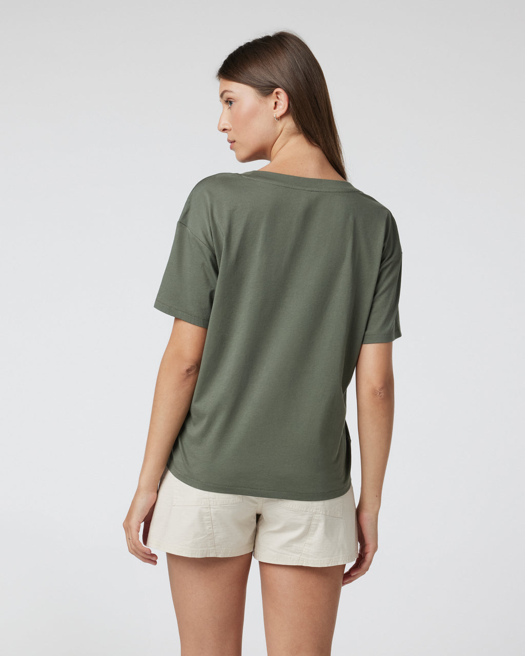 Sutton V-Neck | Army