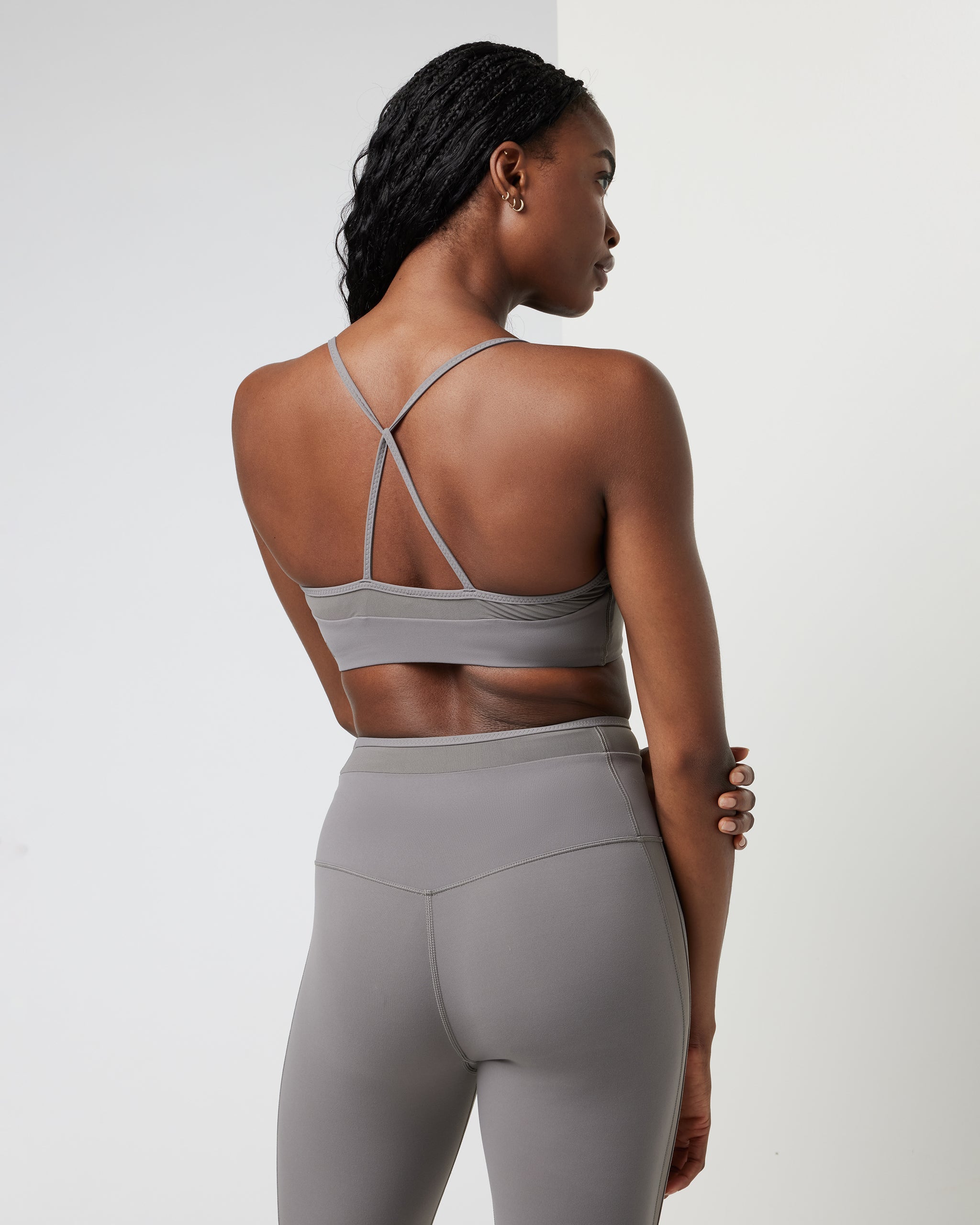 Hot Mesh Bra | Smoke
