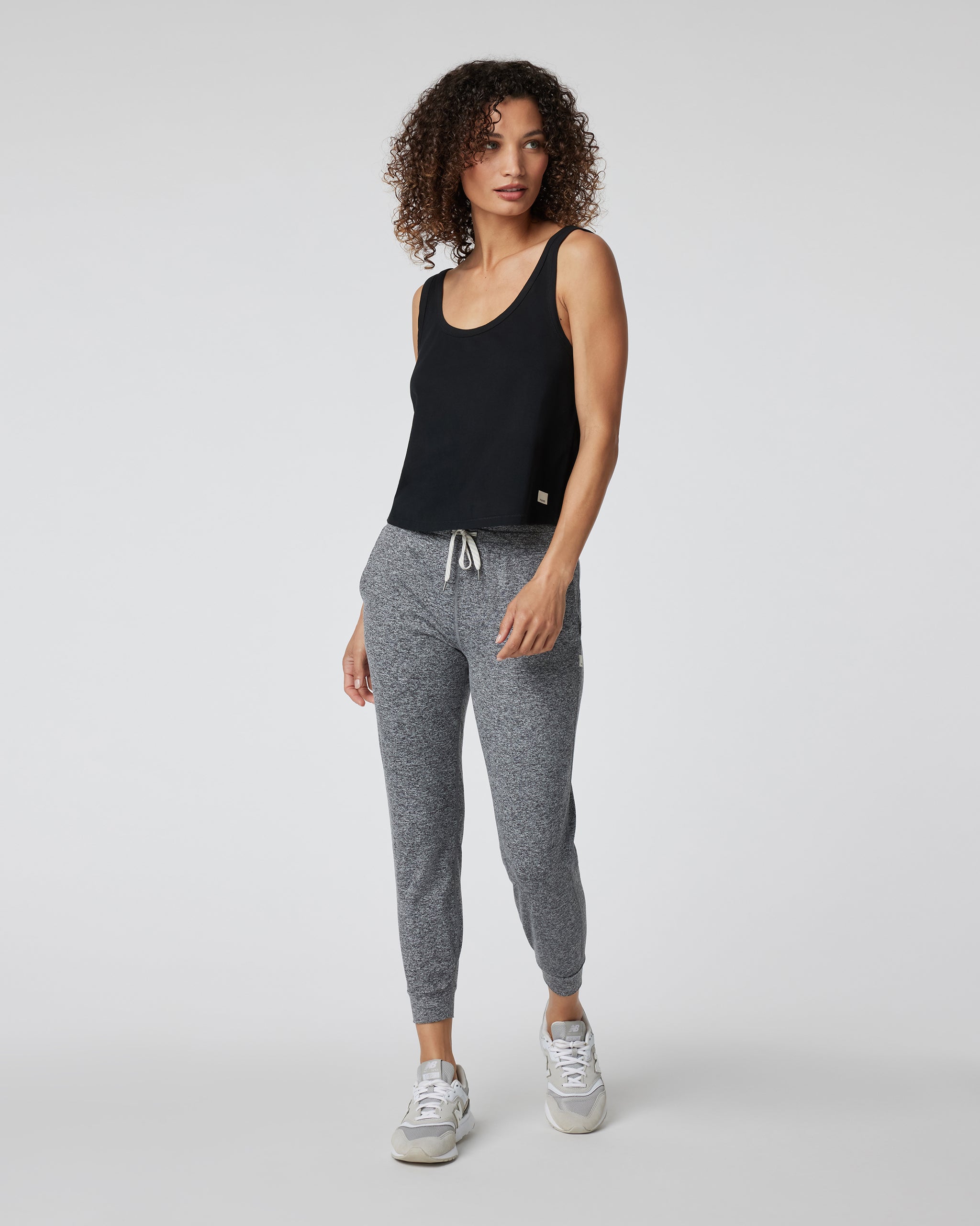 Sutton Relaxed Tank | Black