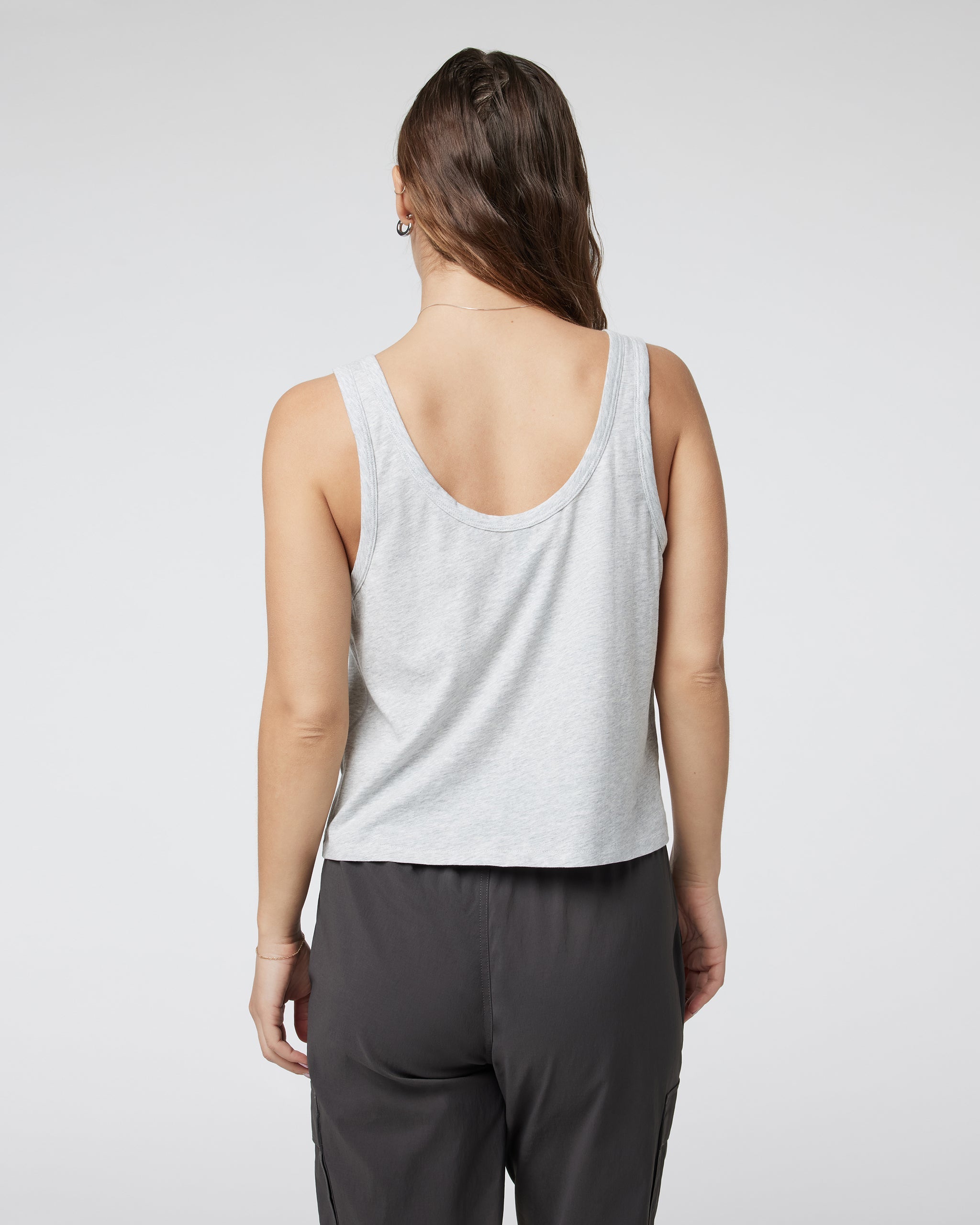 Sutton Relaxed Tank | Light Heather Grey