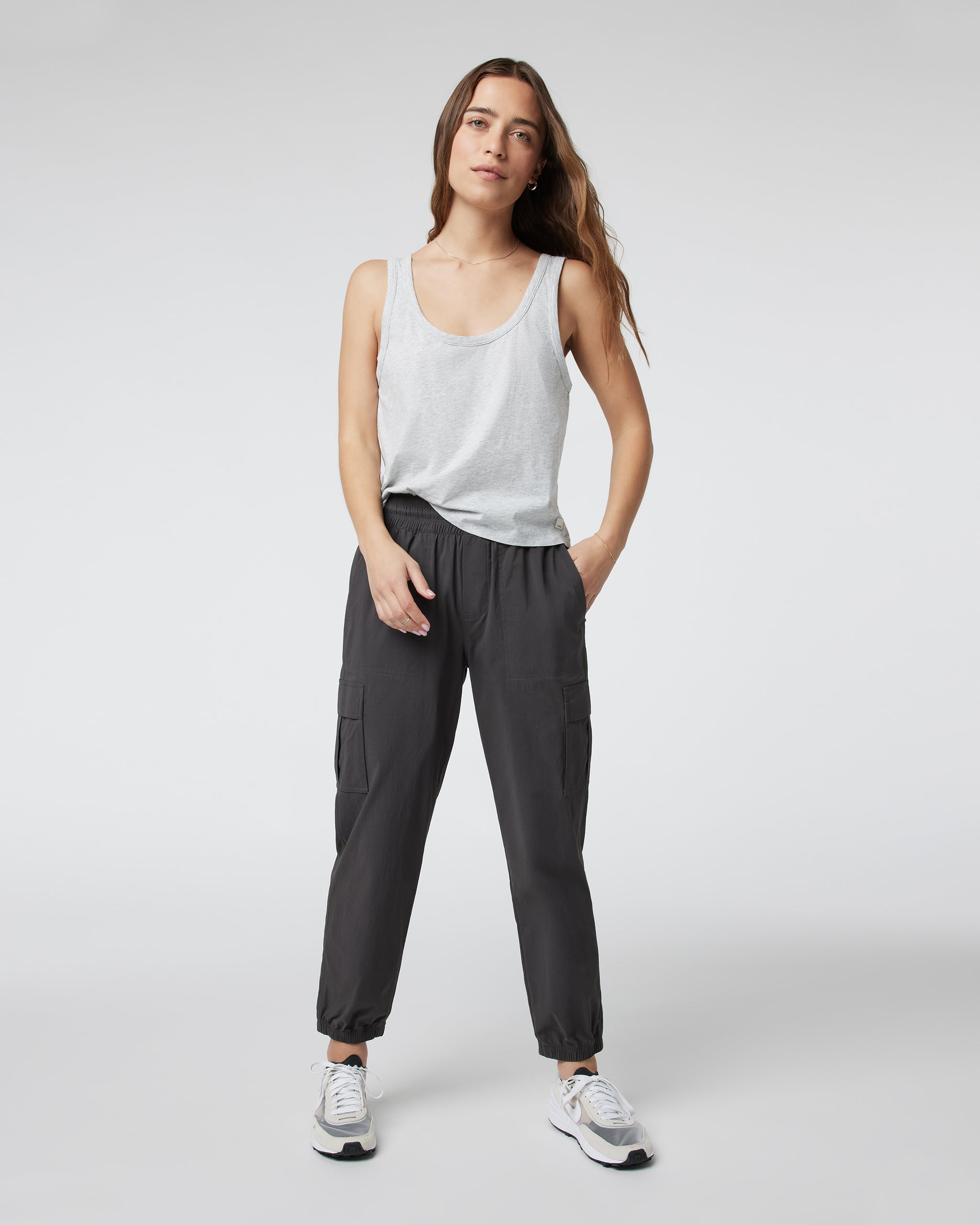 Sutton Relaxed Tank | Light Heather Grey