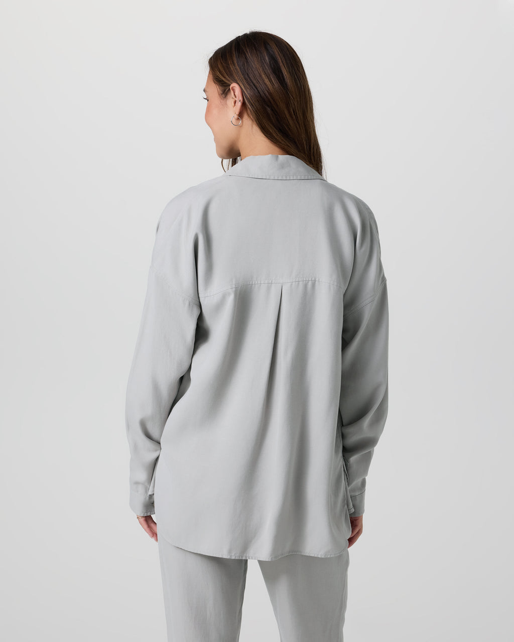 Trestles Twill Button Up | Talc