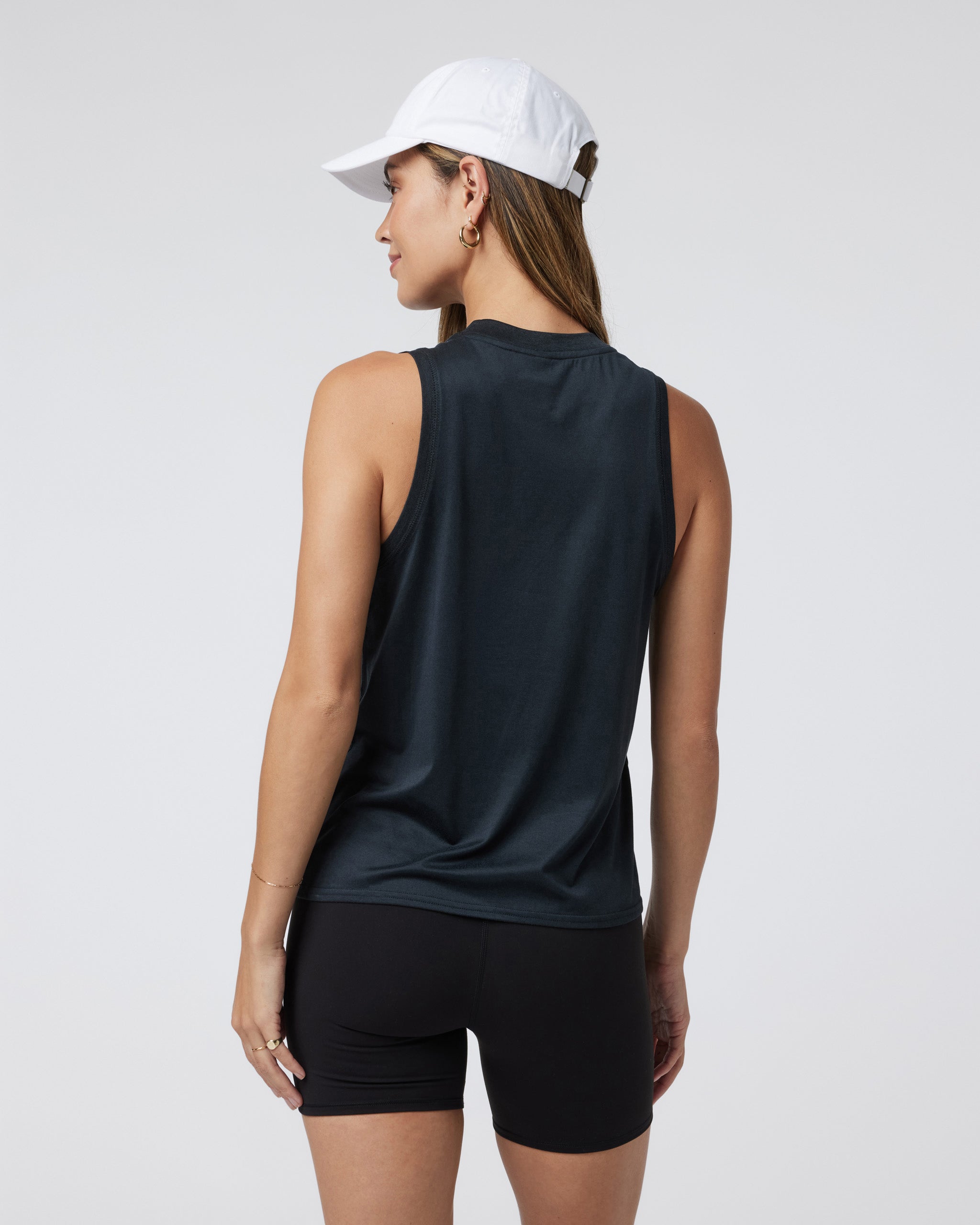 Energy Top Long | Black Heather