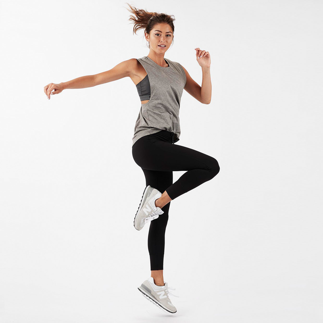 Trinity Tank | Heather Grey