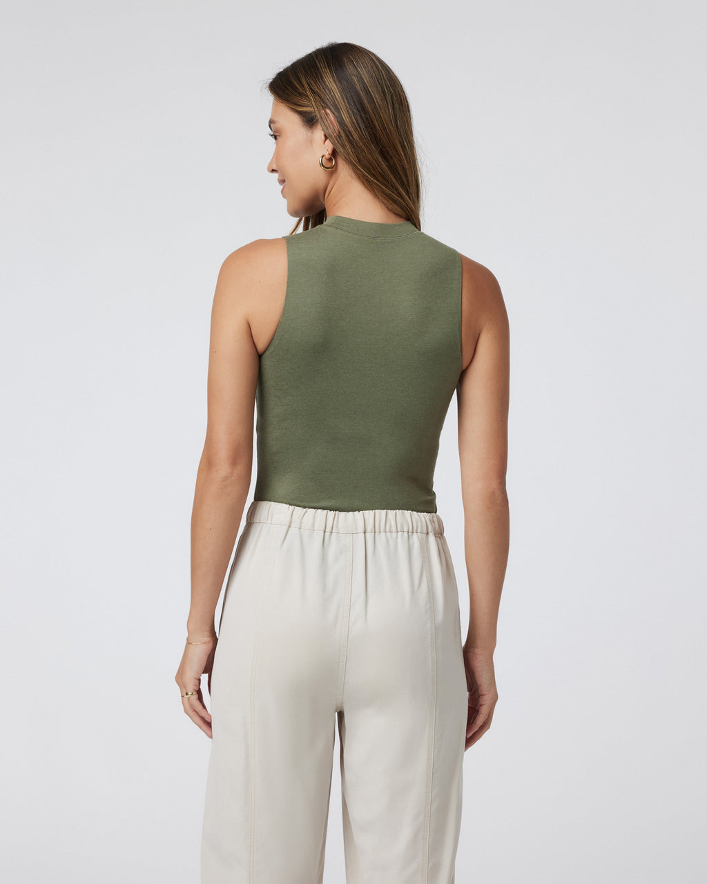 Halo Mock Bodysuit | Dark Metal Heather