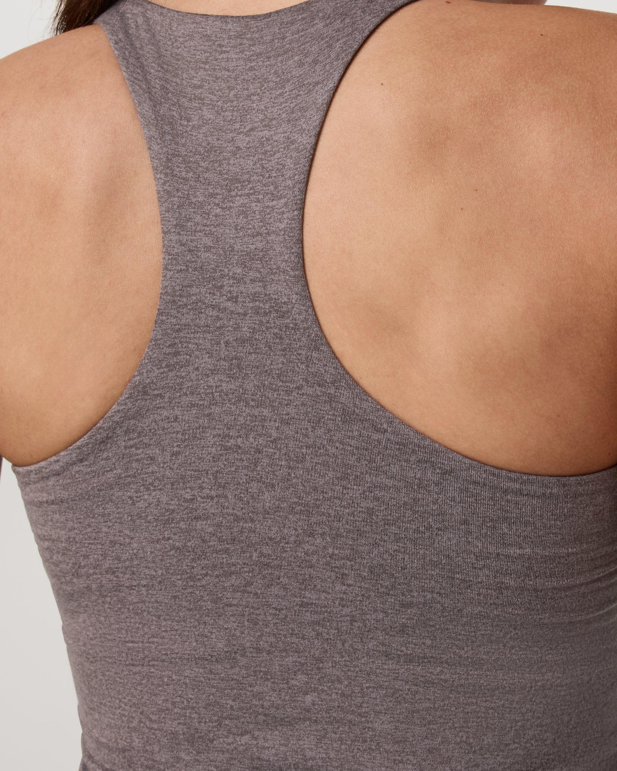 Halo Performance Crop 2.0 | Huckleberry Heather