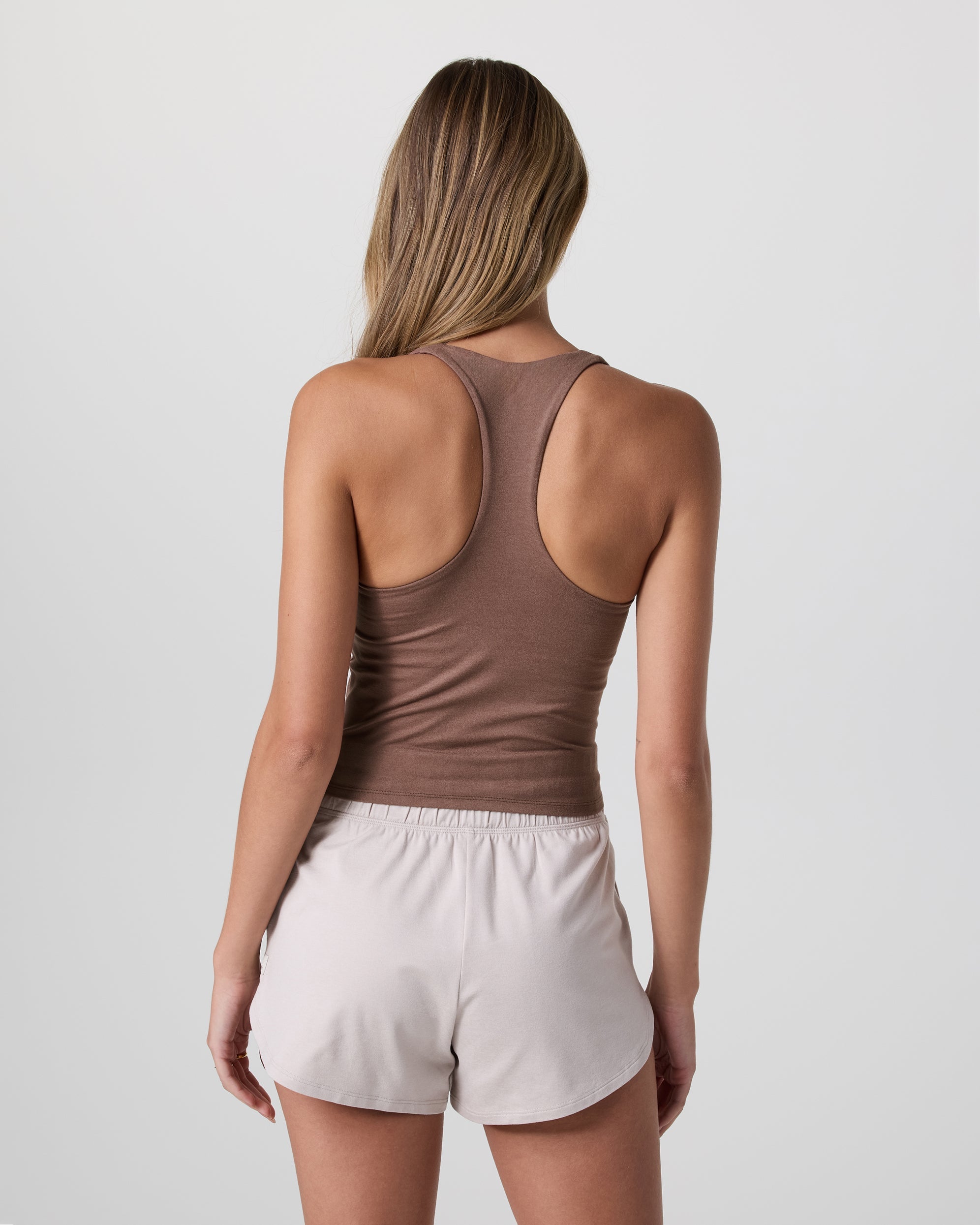 Halo Performance Crop 2.0 | Cardamom Heather