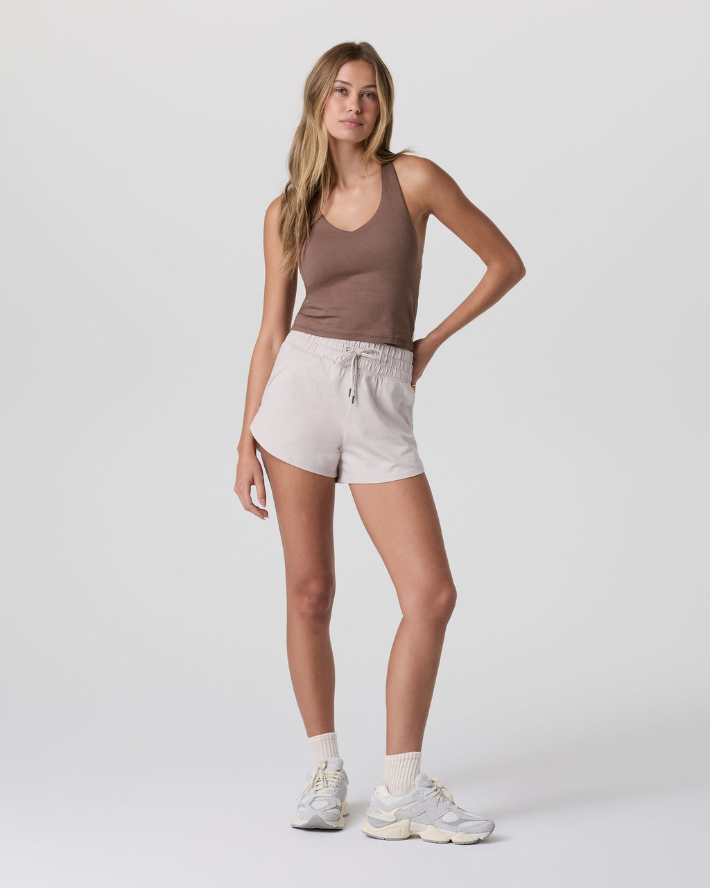Halo Performance Crop 2.0 | Cardamom Heather