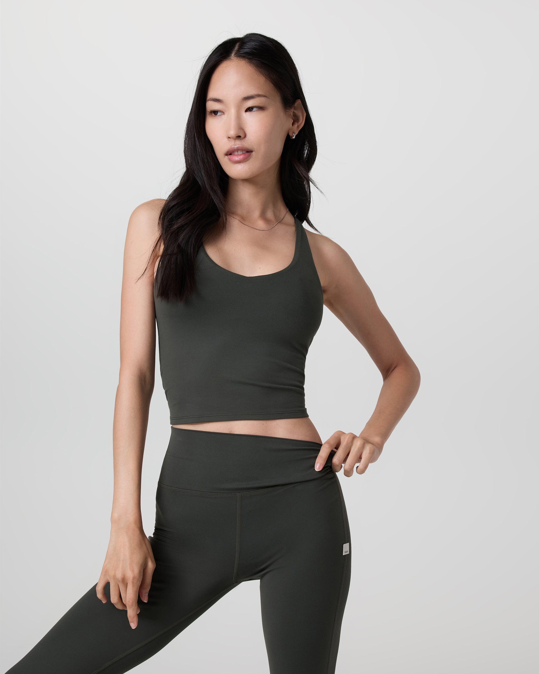 Halo Performance Crop 2.0 | Kale