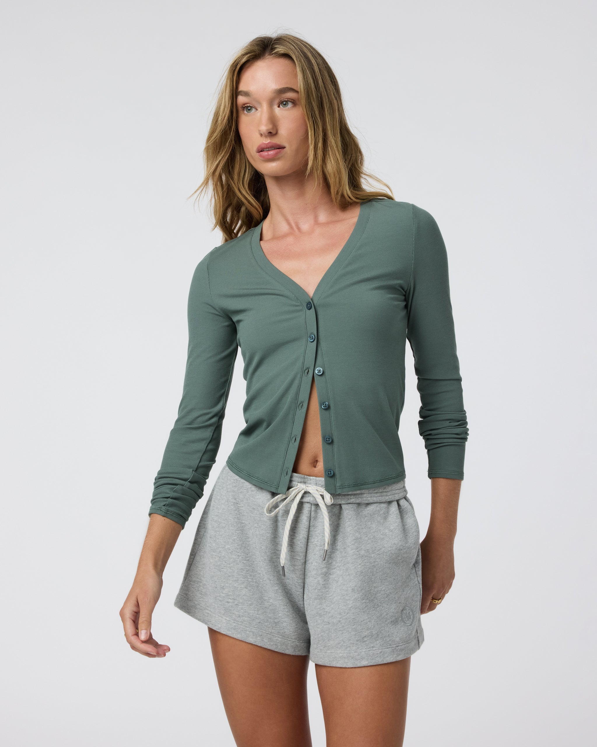 Long Sleeve Pose Cardigan | Marsh