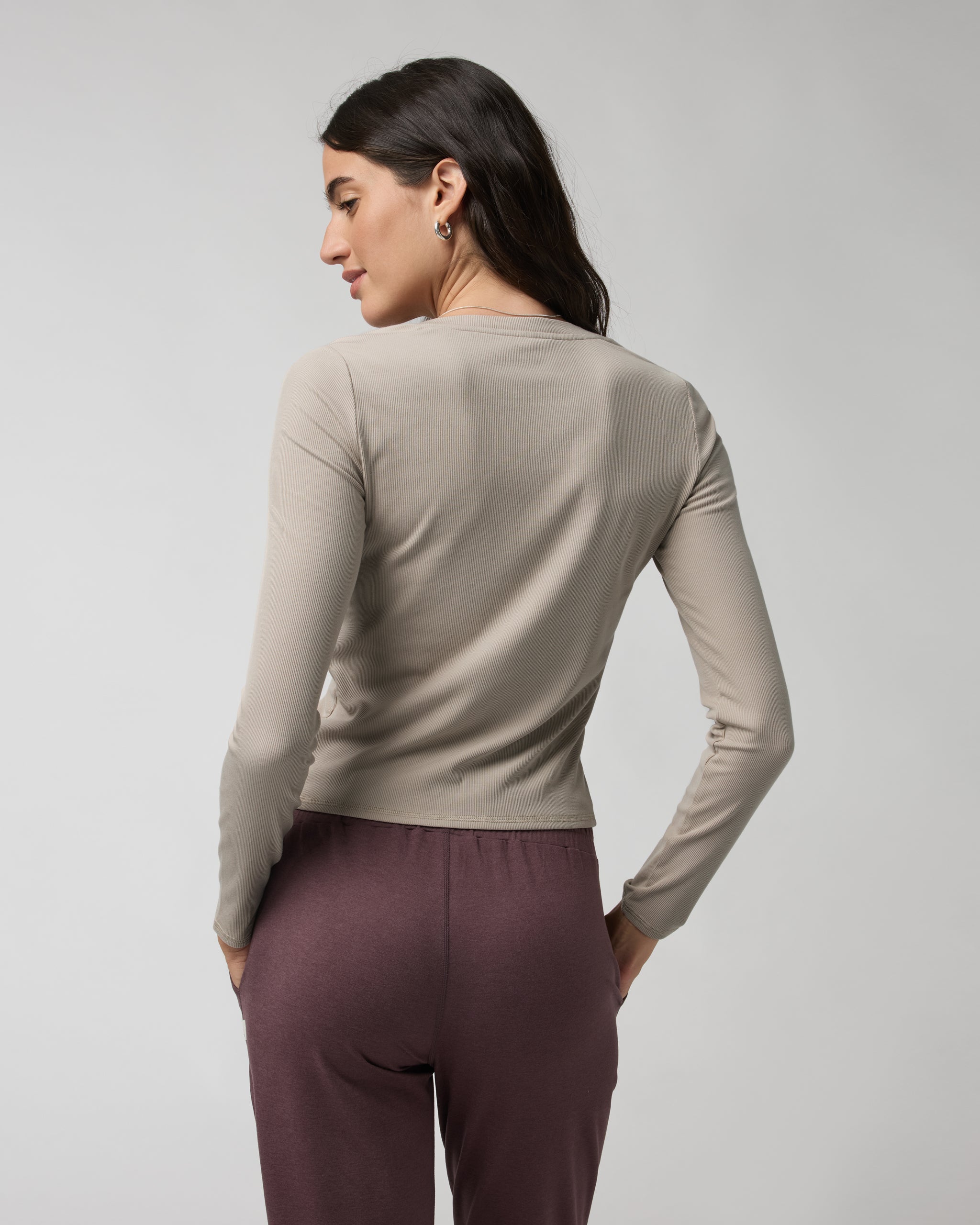 Long Sleeve Pose Cardigan | Toast
