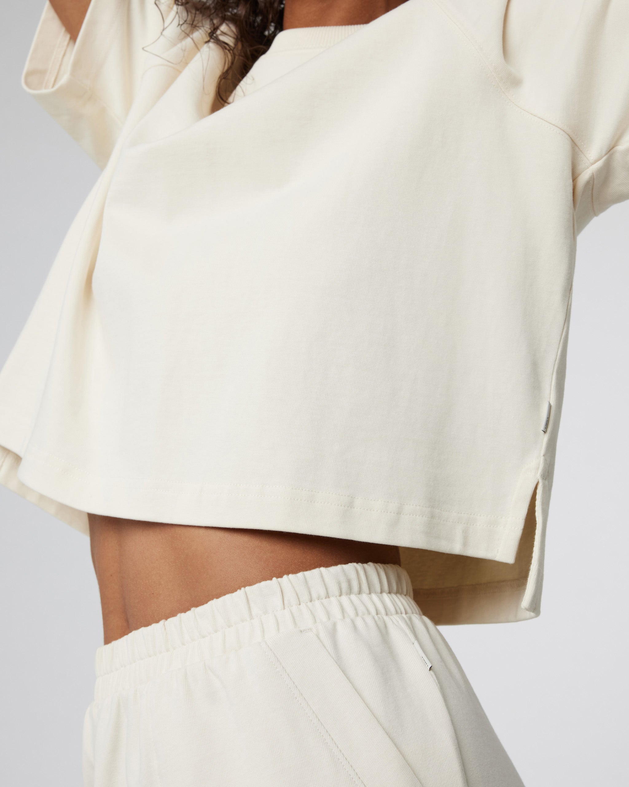 Short Sleeve Mackenzie Top | Natural