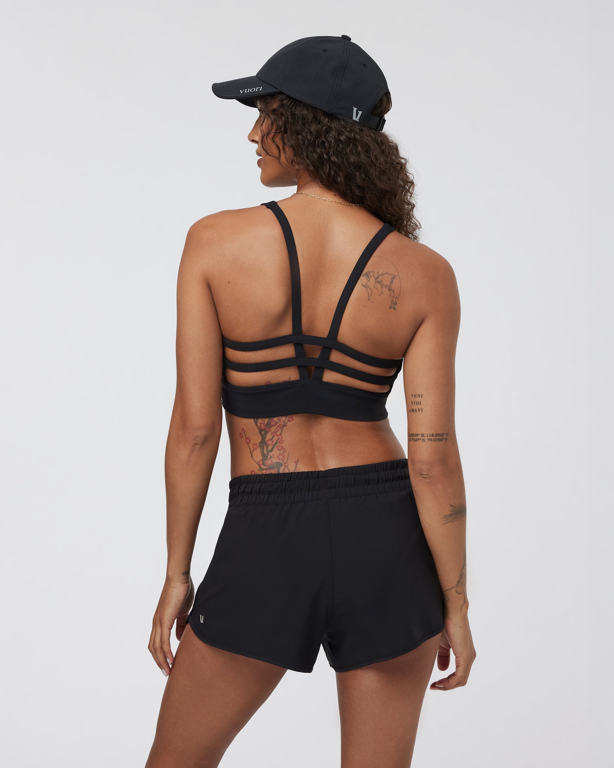 Yosemite Longline Bra | Black