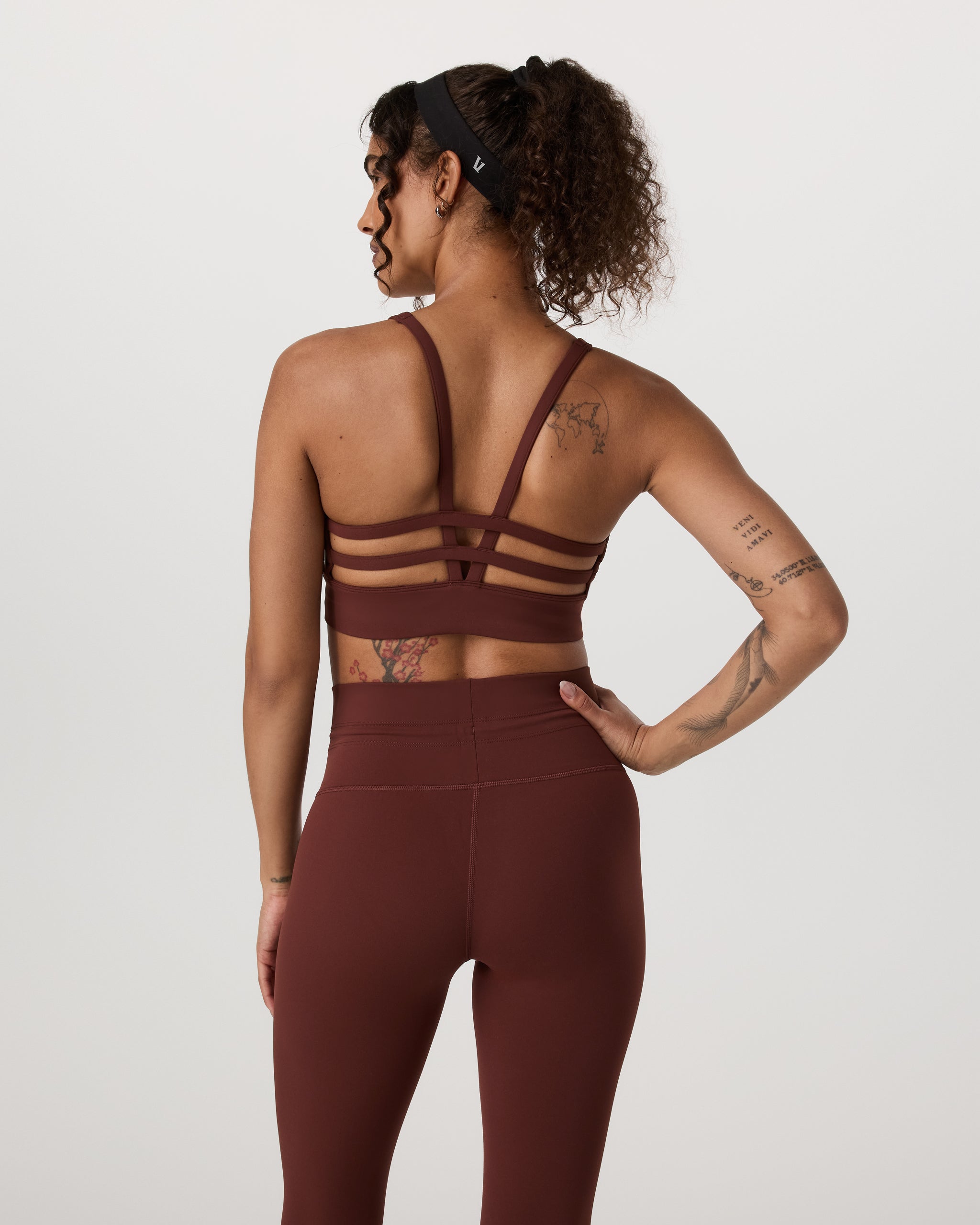 Yosemite Longline Bra | Burnt Sienna