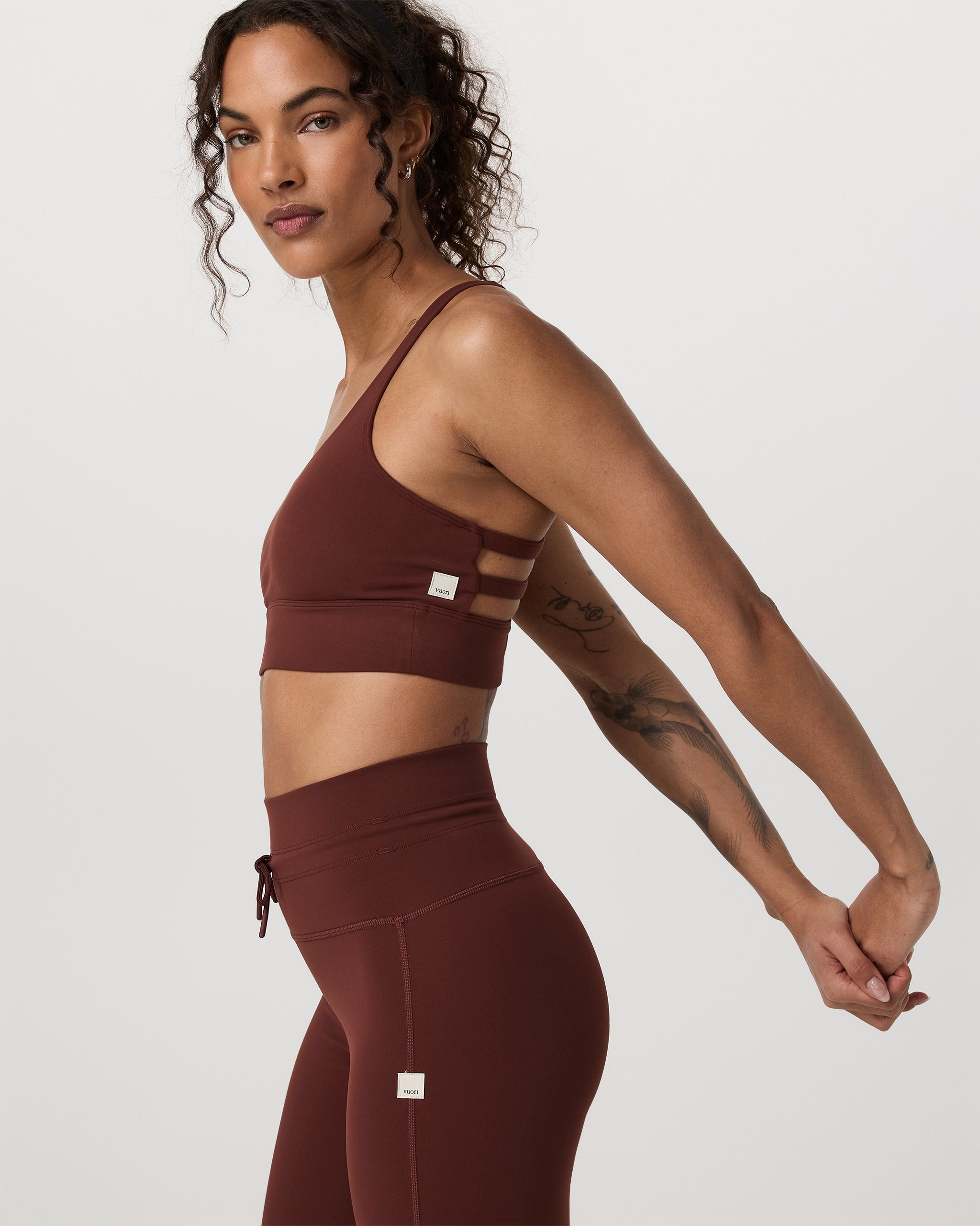 Yosemite Longline Bra | Burnt Sienna