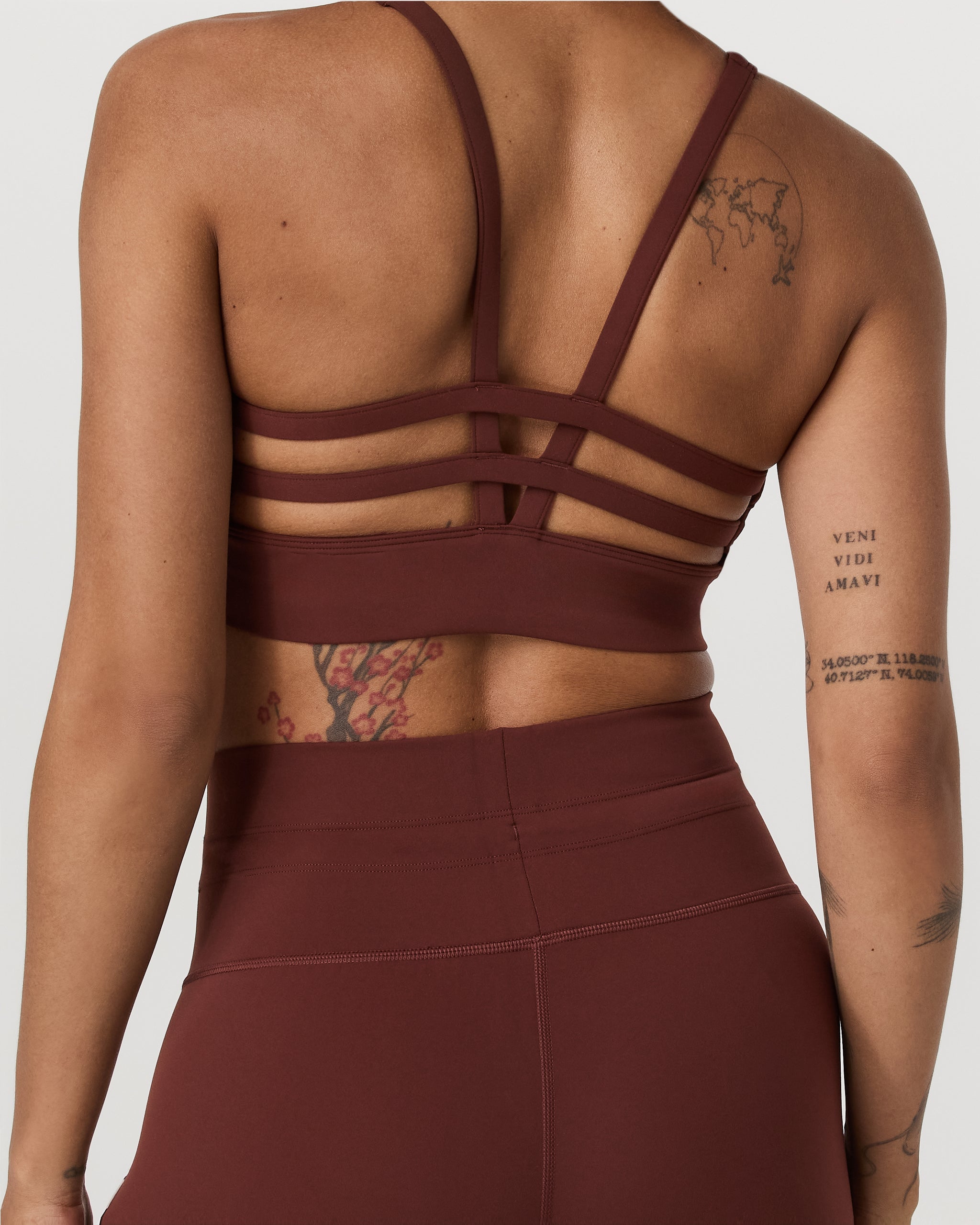 Yosemite Longline Bra | Burnt Sienna
