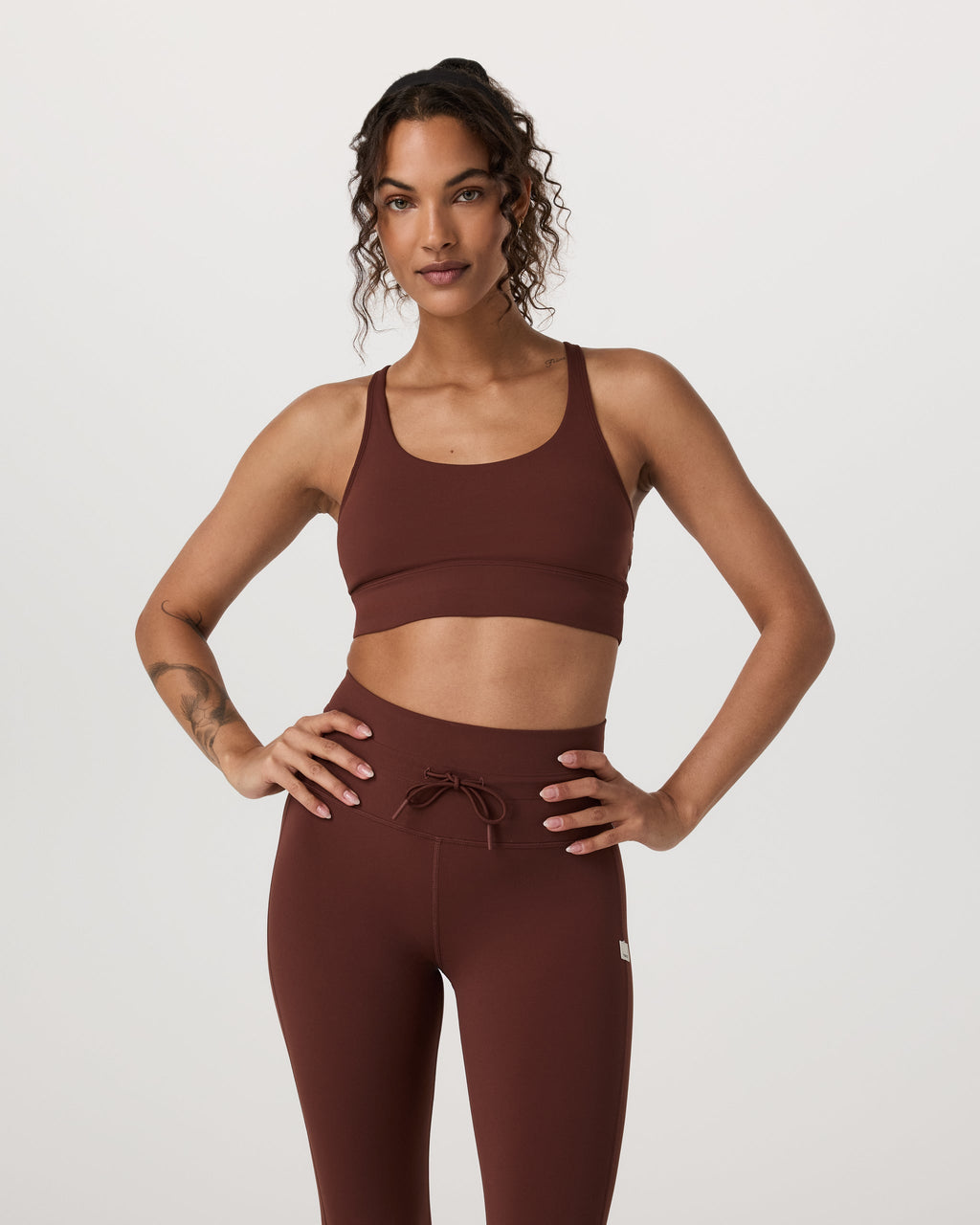 Yosemite Longline Bra | Burnt Sienna