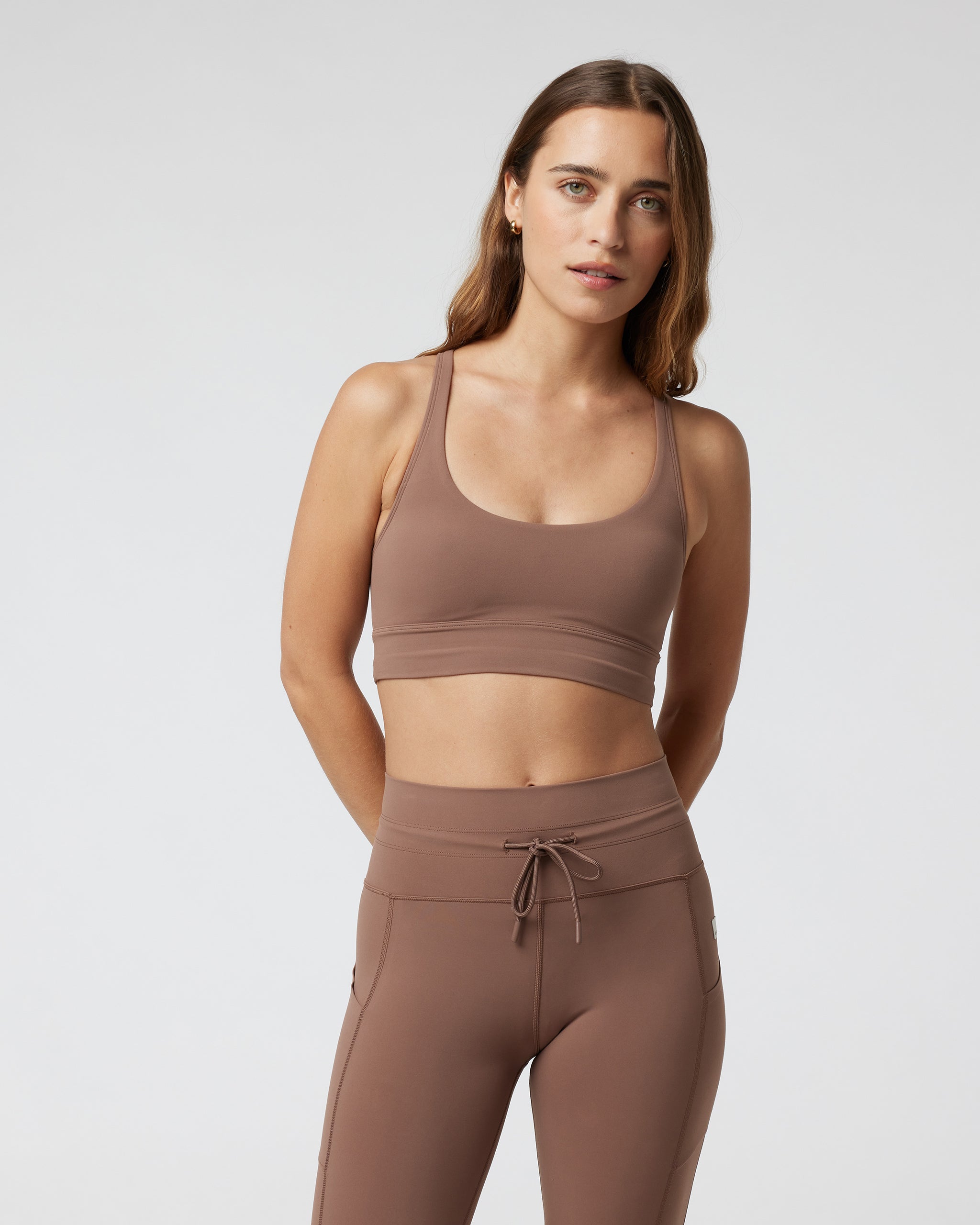 Yosemite Longline Bra | Clove