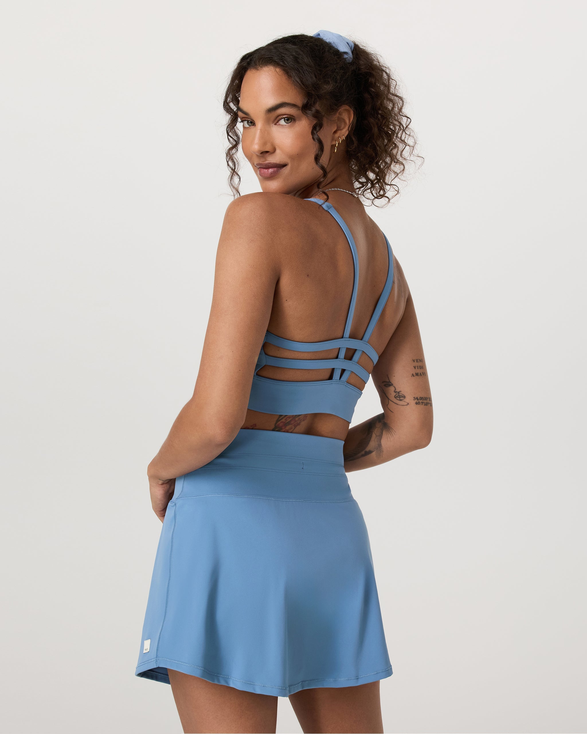 Yosemite Longline Bra | Light French Blue