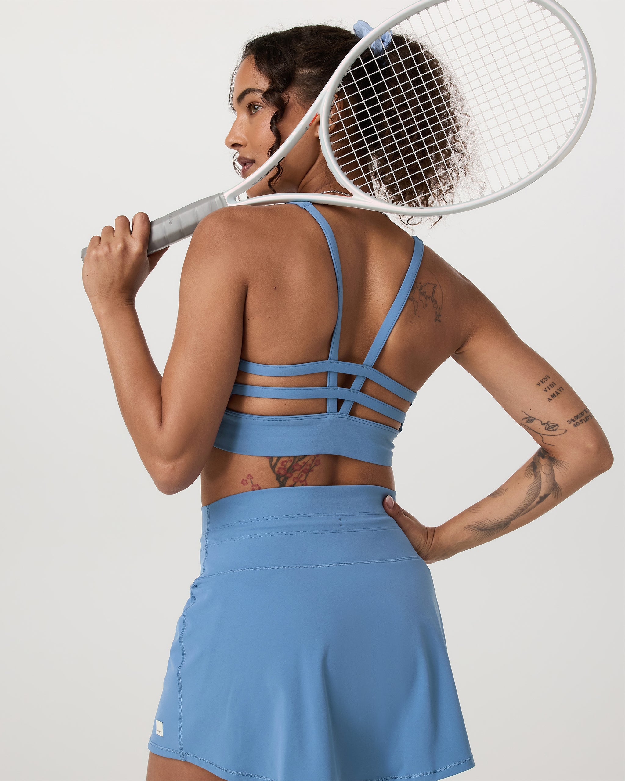 Yosemite Longline Bra | Light French Blue