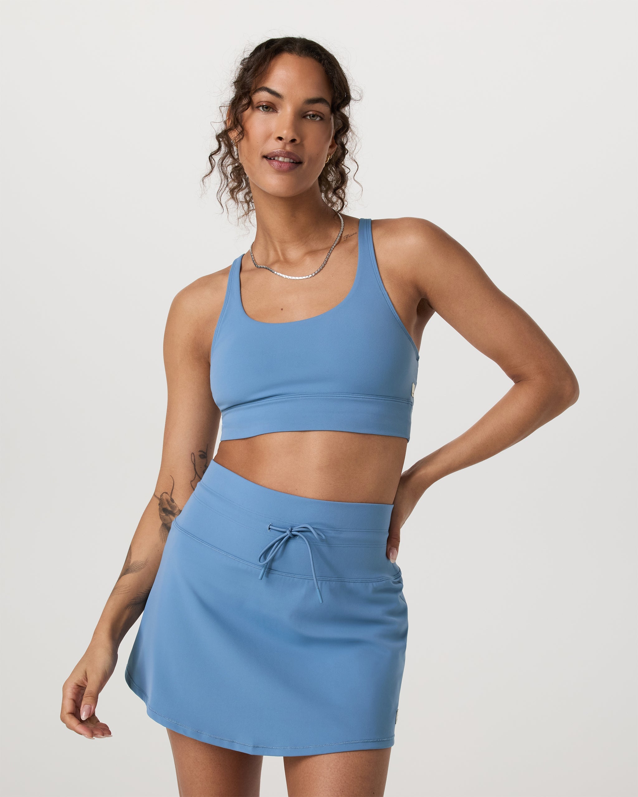 Yosemite Longline Bra | Light French Blue