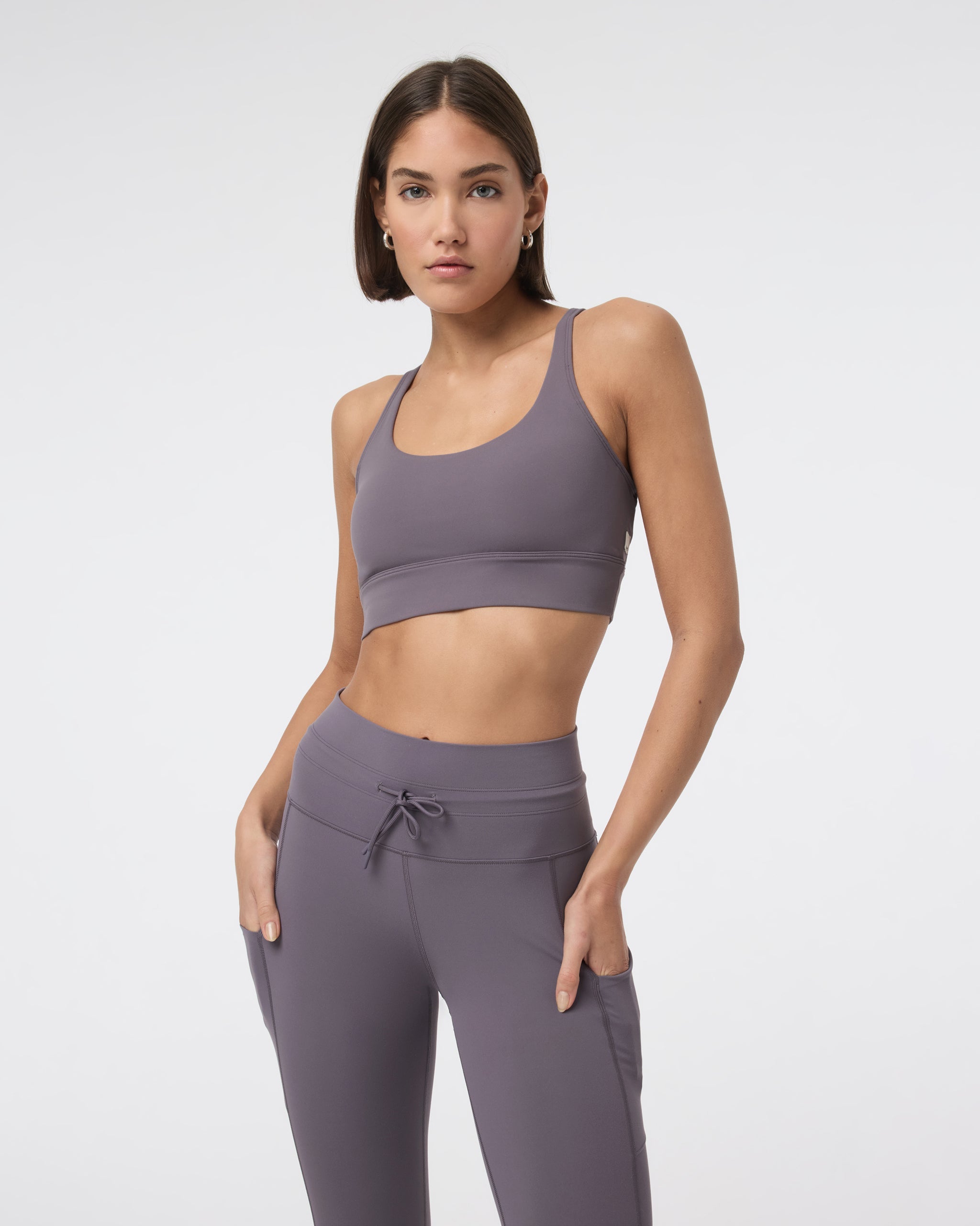 Yosemite Longline Bra | Lunar Grey
