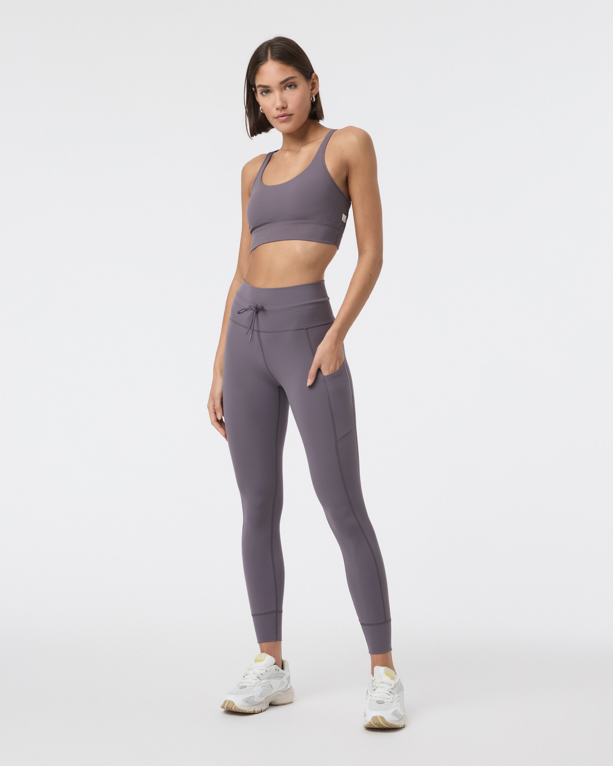 Yosemite Longline Bra | Lunar Grey