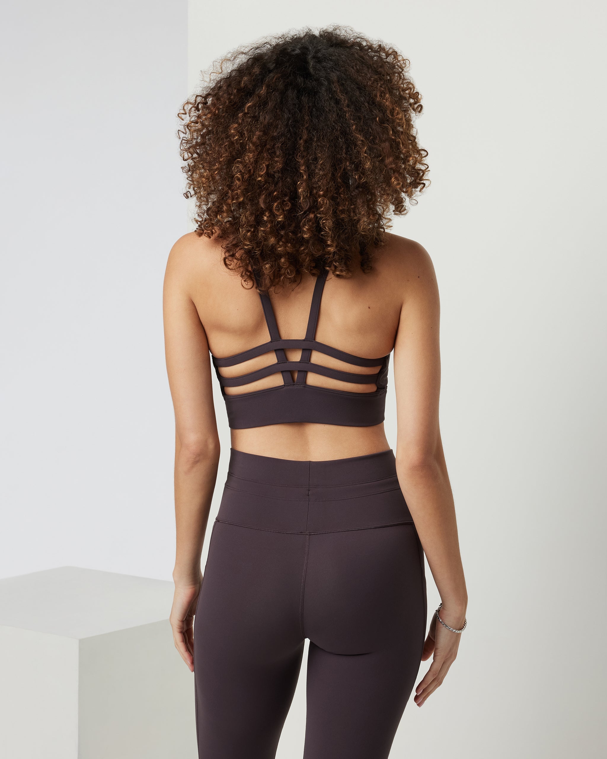 Yosemite Longline Bra | Sangria