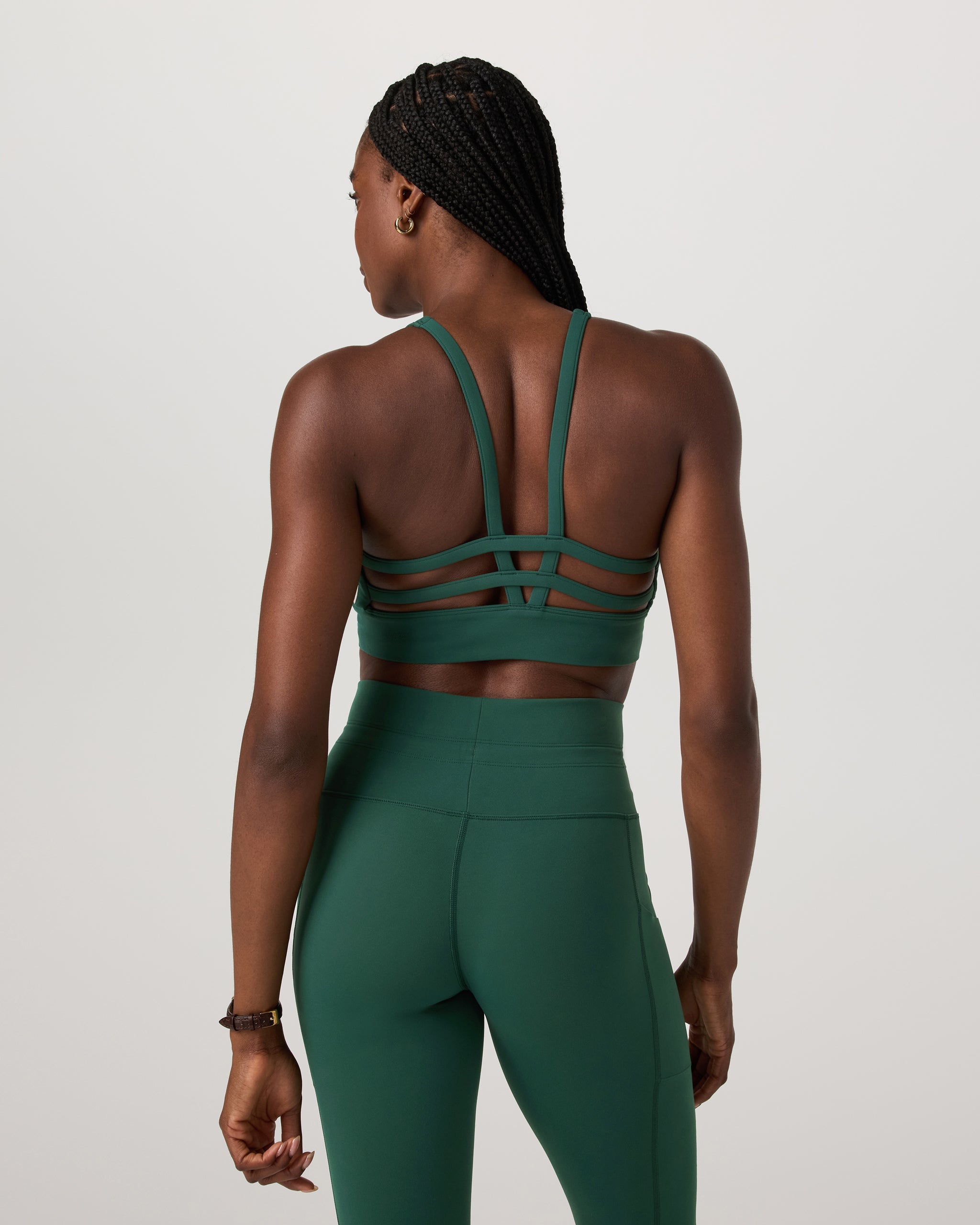 Yosemite Longline Bra | Viridian