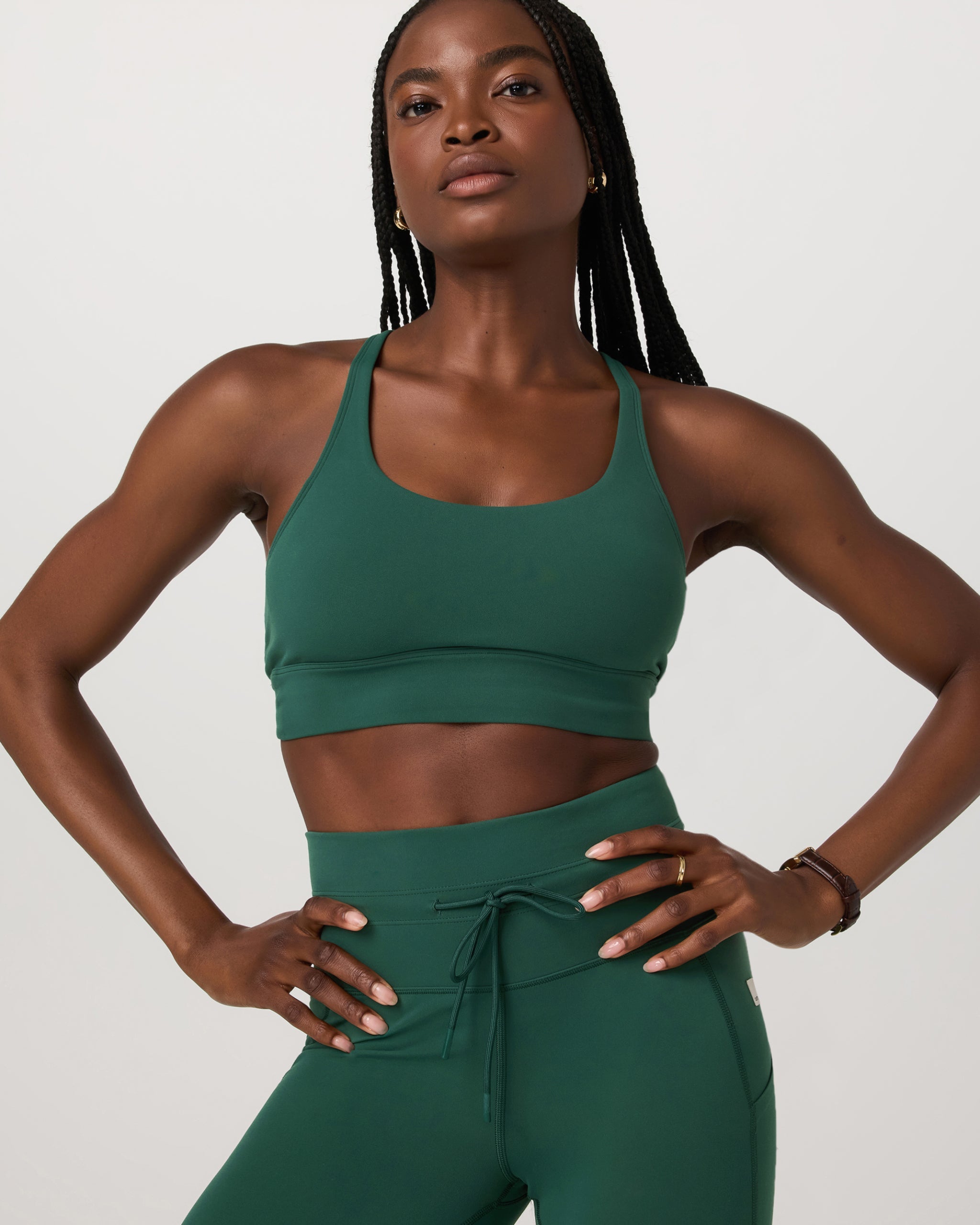Yosemite Longline Bra | Viridian
