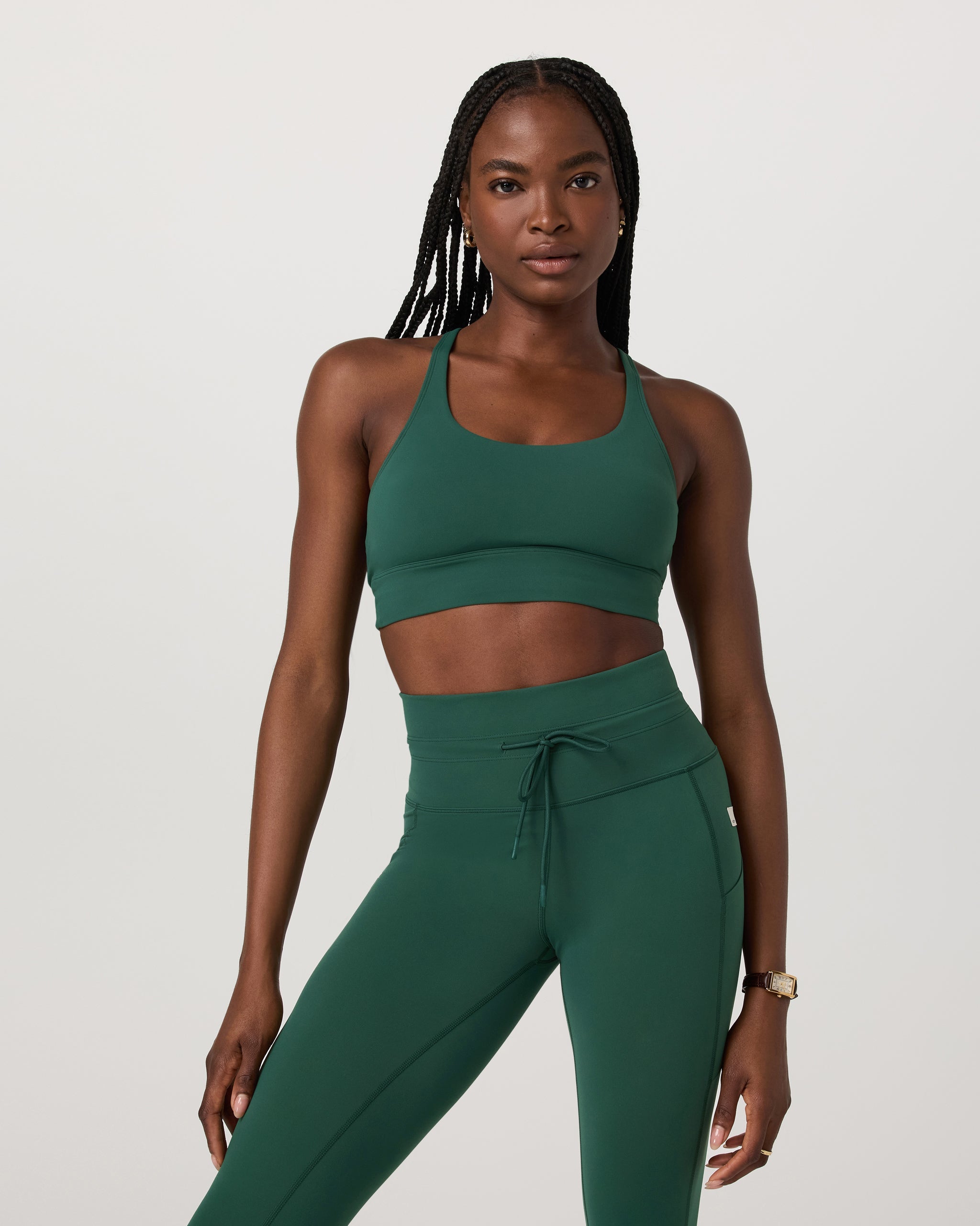 Yosemite Longline Bra | Viridian