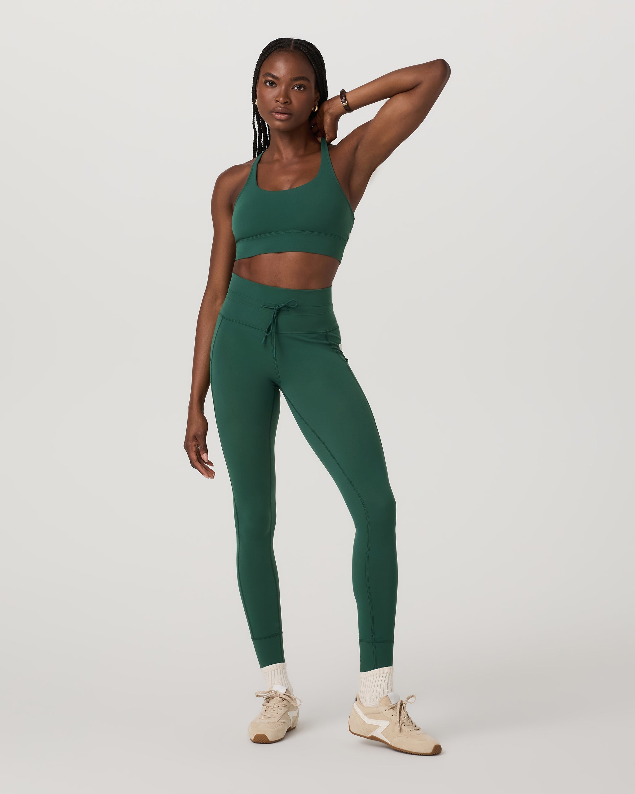 Yosemite Longline Bra | Viridian