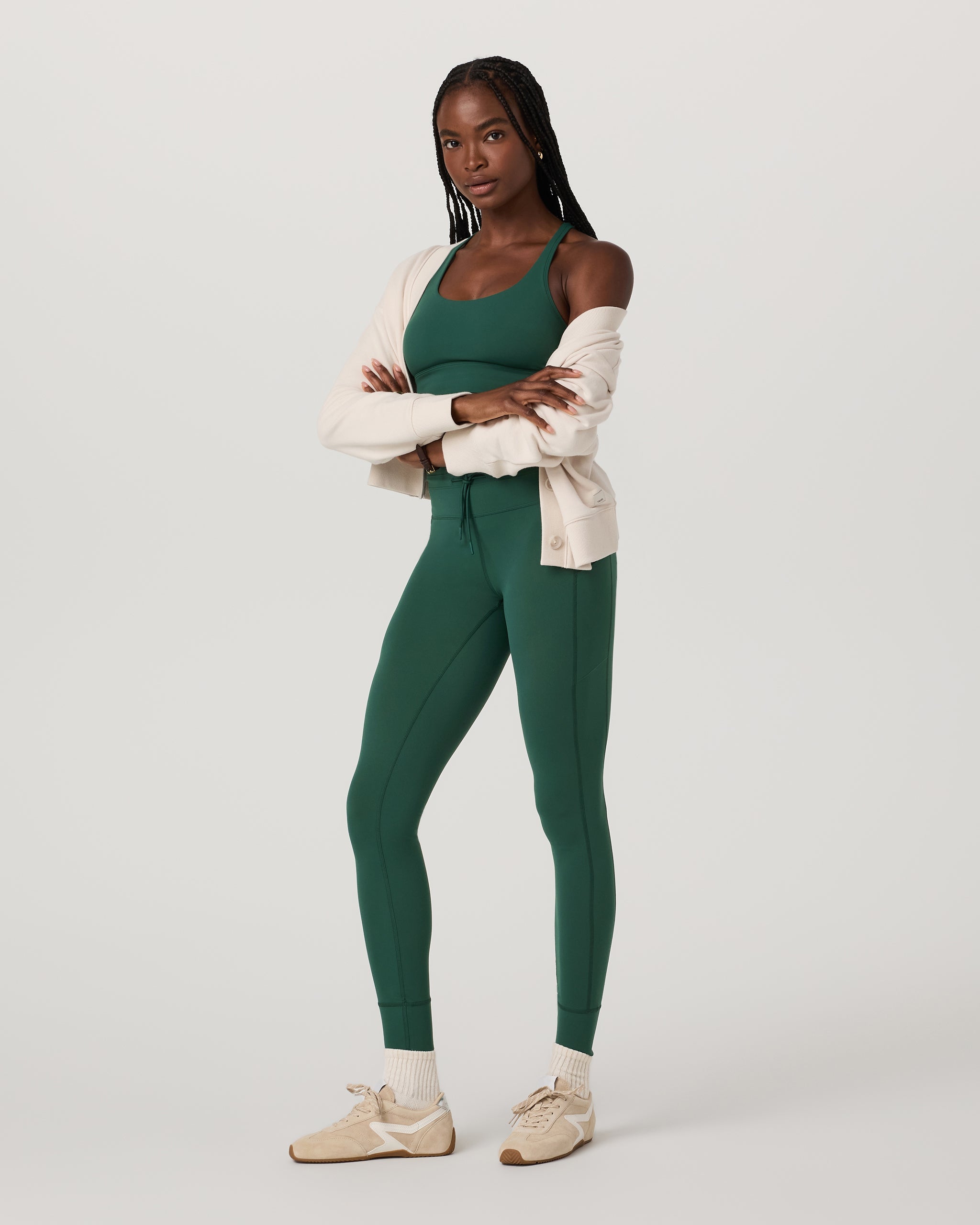 Yosemite Longline Bra | Viridian