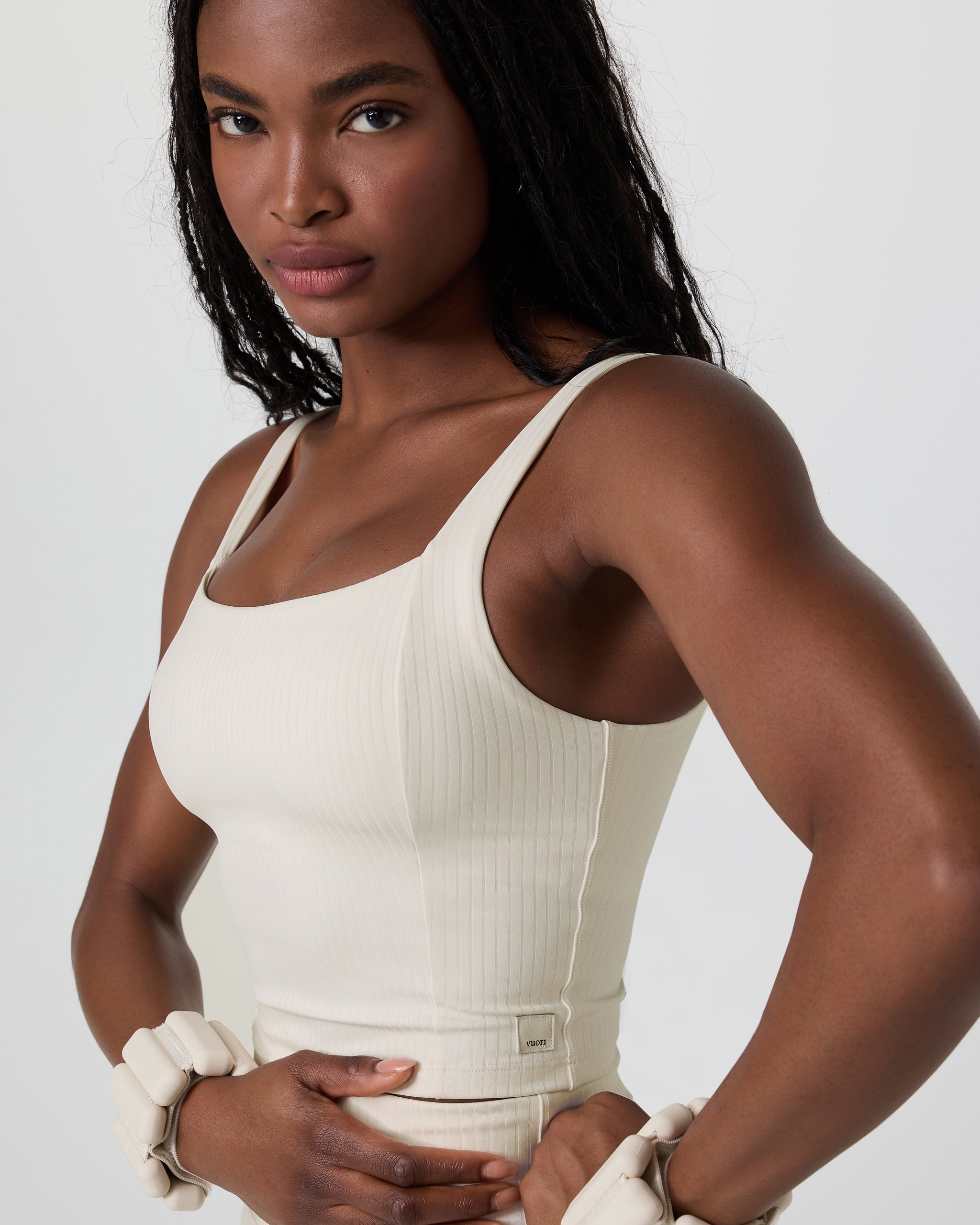 Inversion Rib Support Tank | Marshmallow