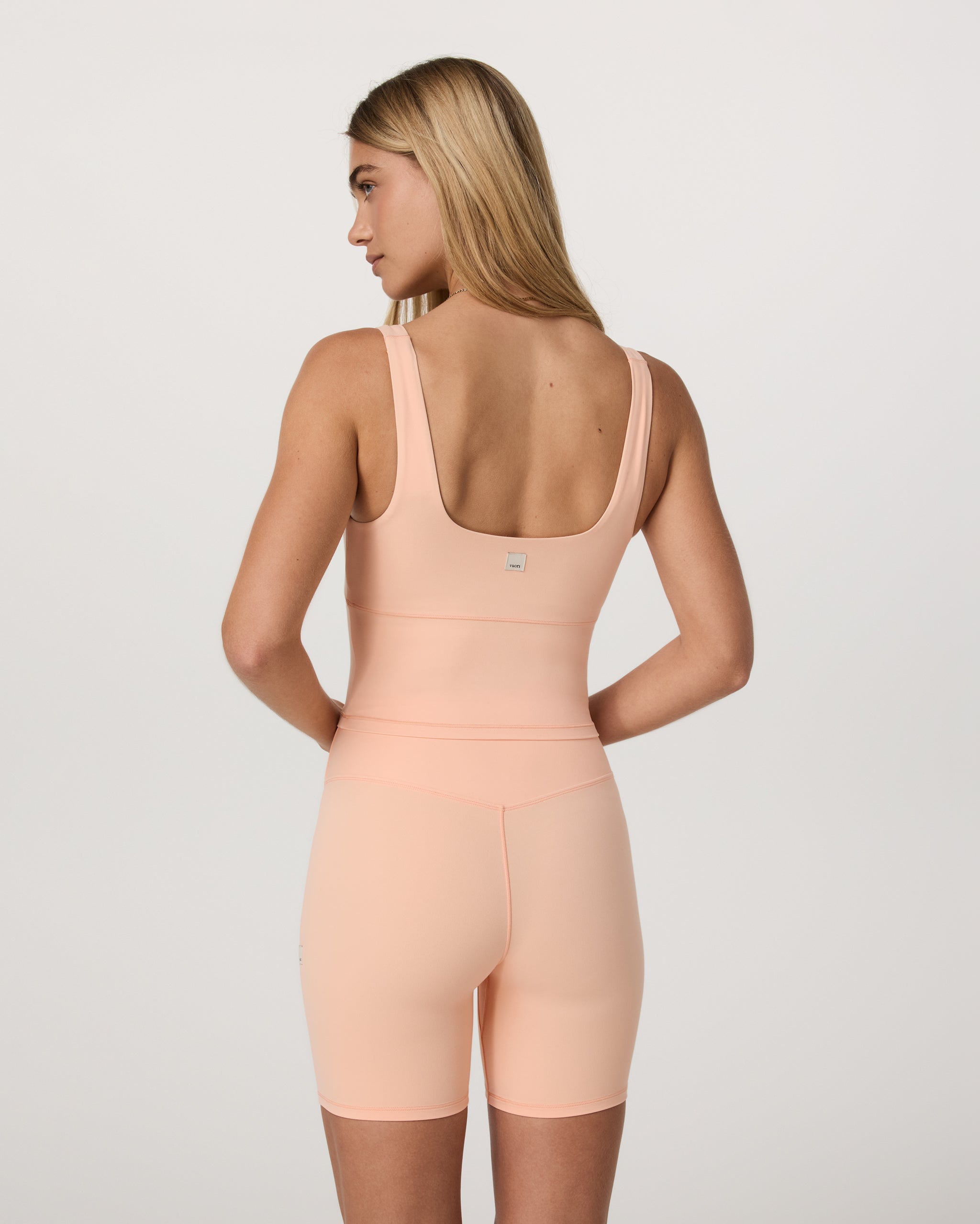 Vuori AllTheForm™ Support Tank | Bright Peach