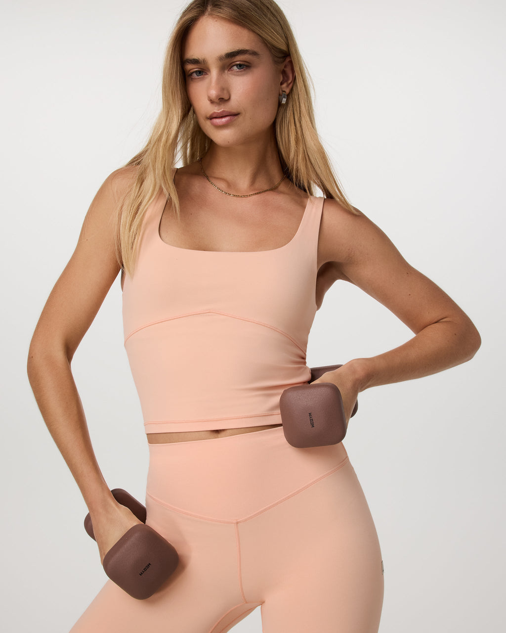 Vuori AllTheForm™ Support Tank | Bright Peach