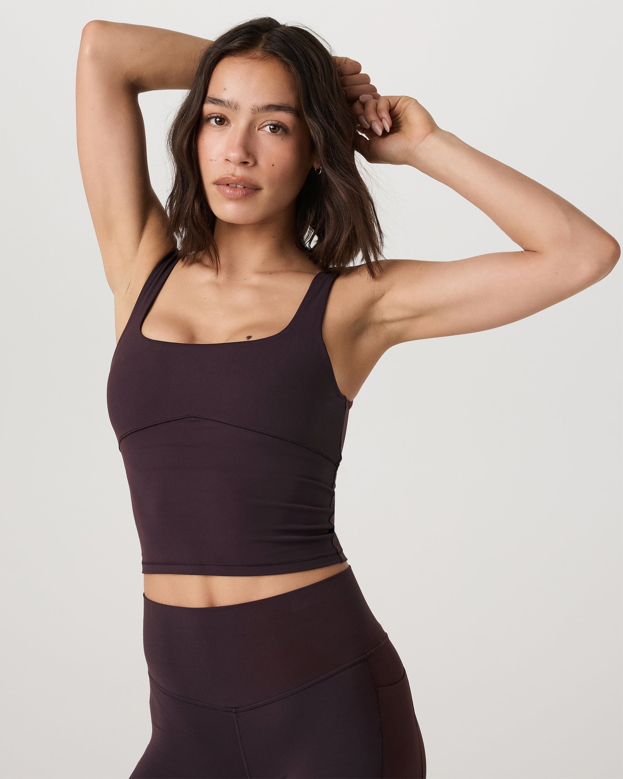 Vuori AllTheForm™ Support Tank | Raisin