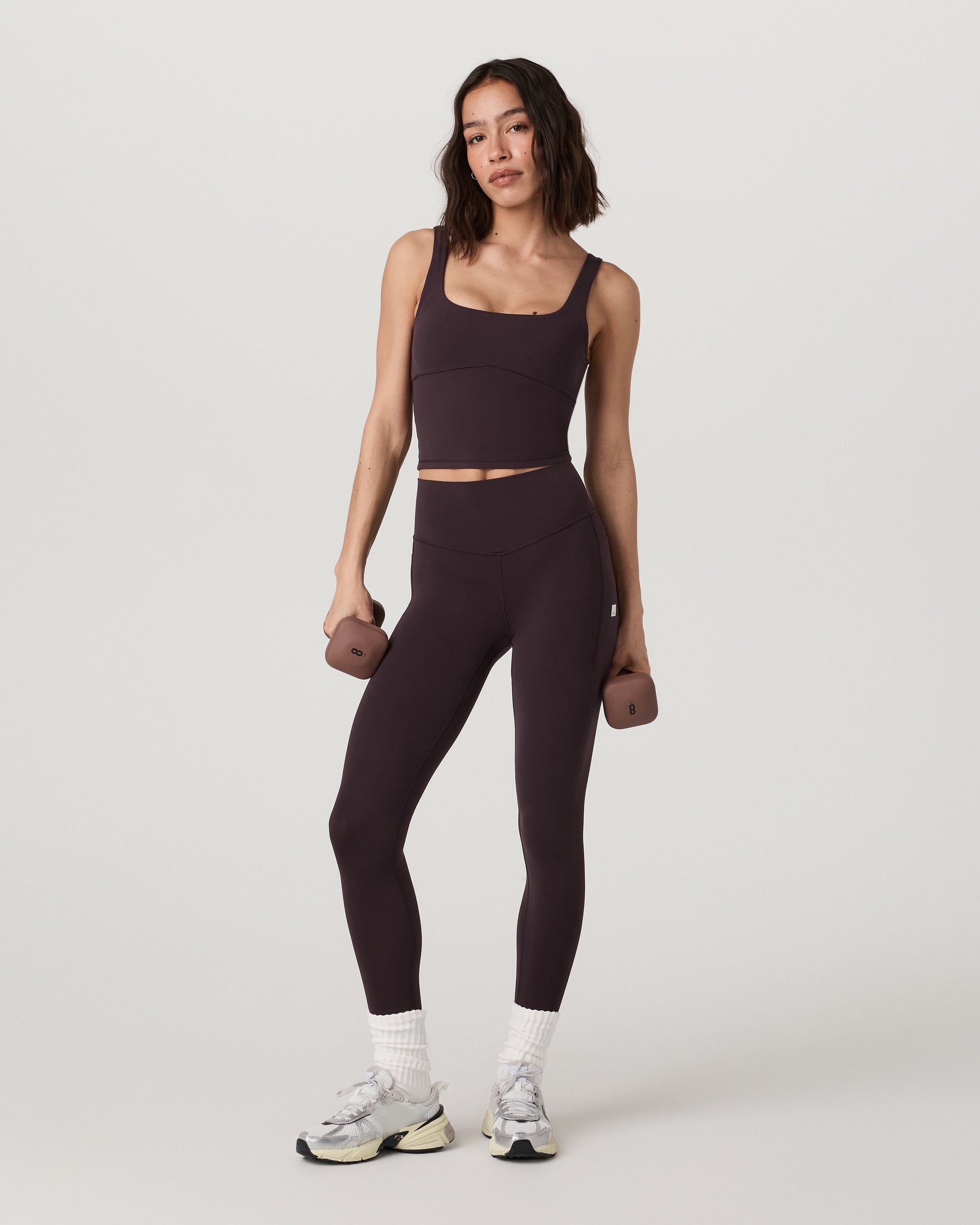 Vuori AllTheForm™ Support Tank | Raisin