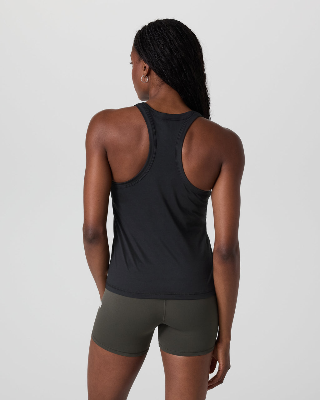 Lux Racerback Tank | Black