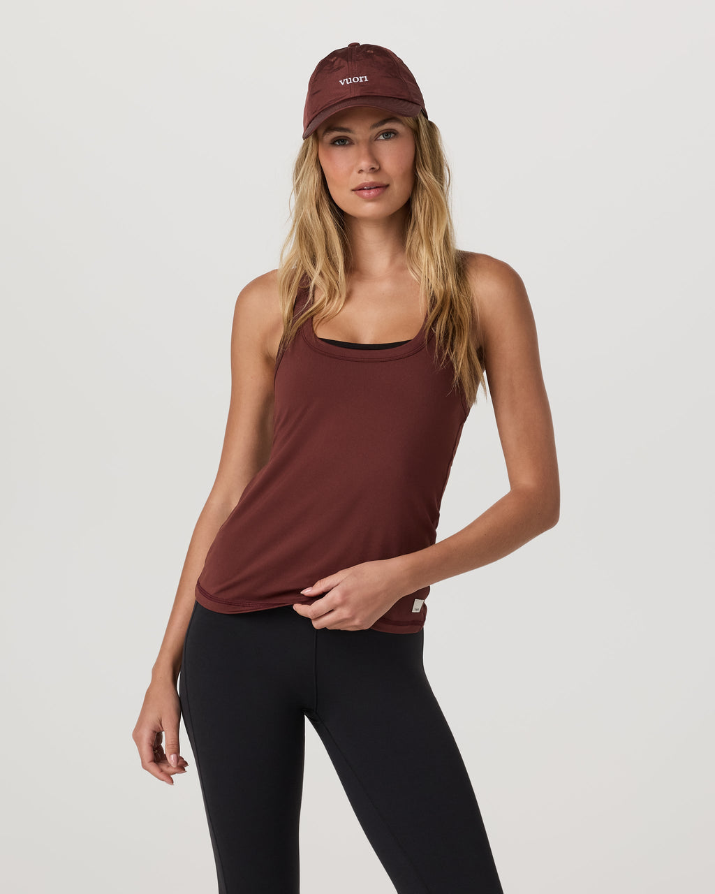 Lux Racerback Tank | Burnt Sienna