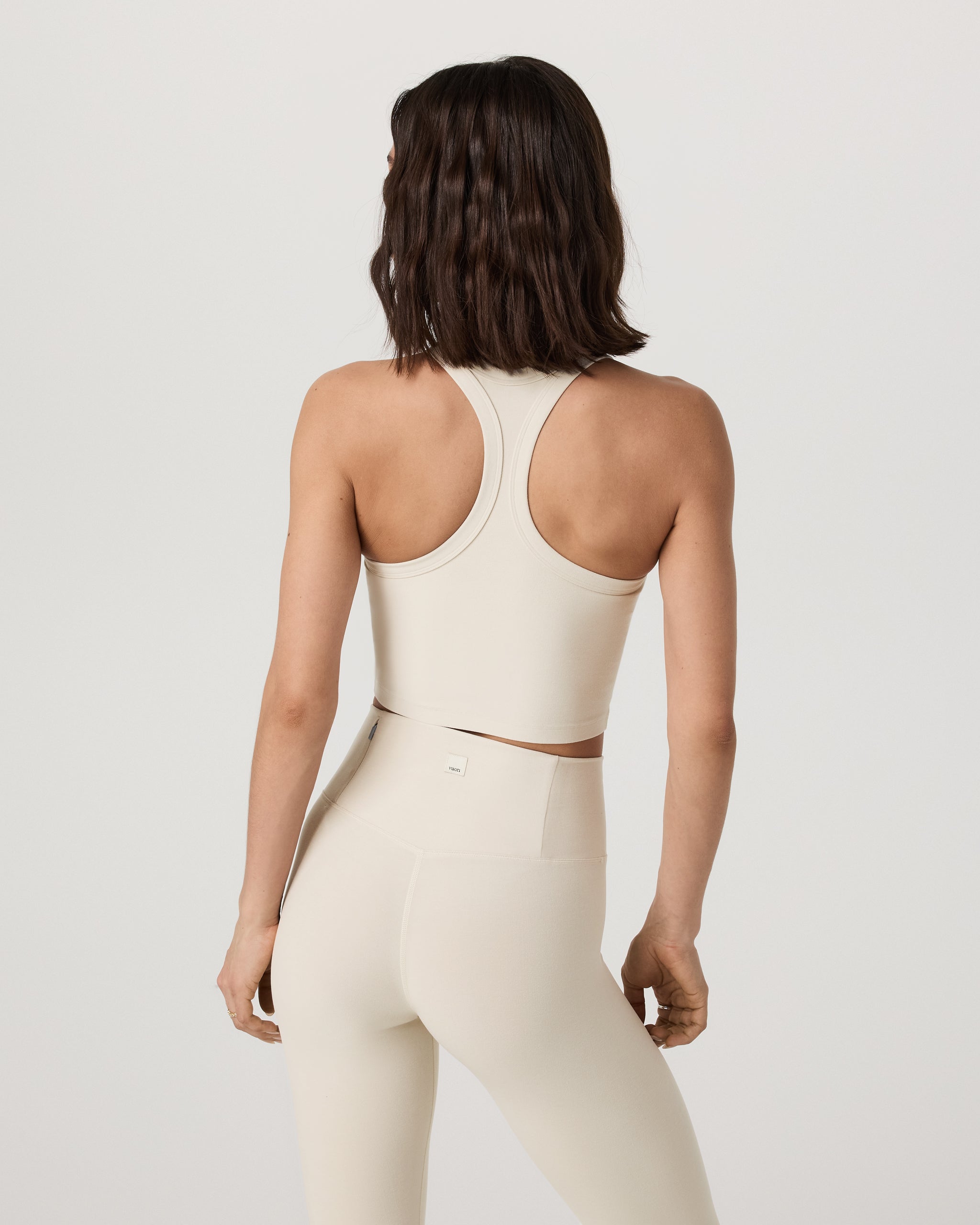 Elevation Racerback Tank | Bone Heather