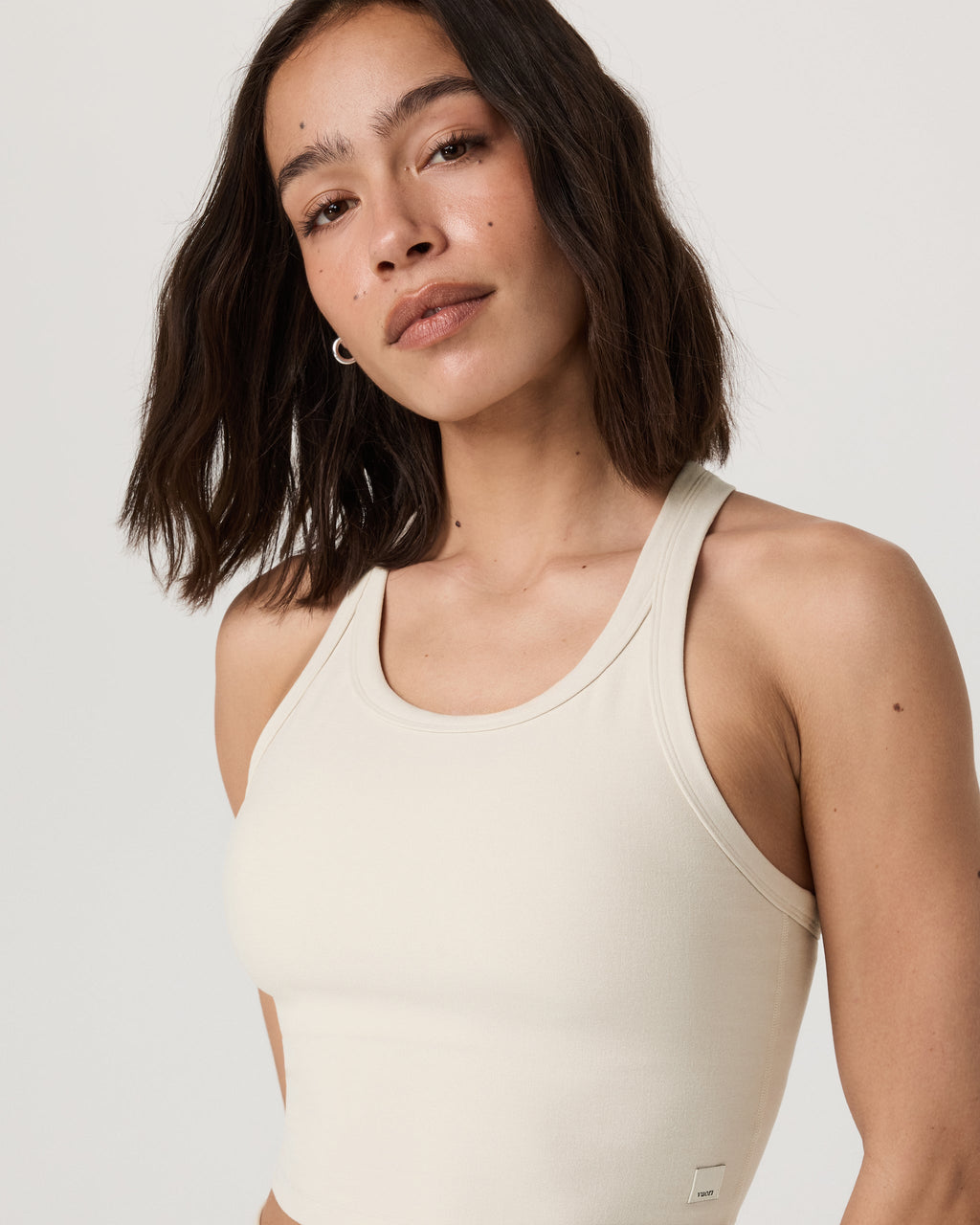 Elevation Racerback Tank | Bone Heather